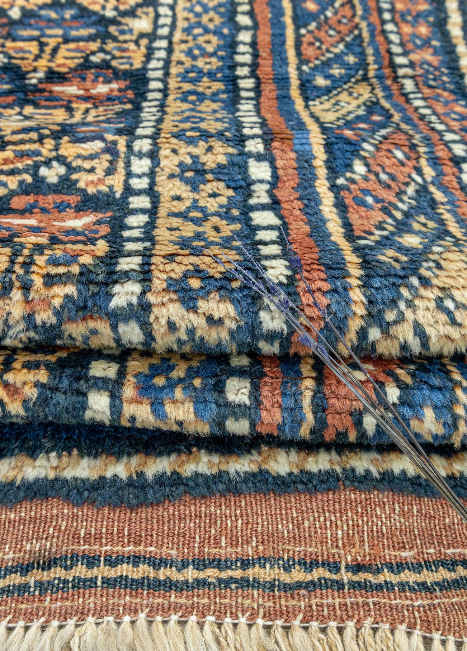 Larin Handwoven Wool Iranian Rug 141x287 cm