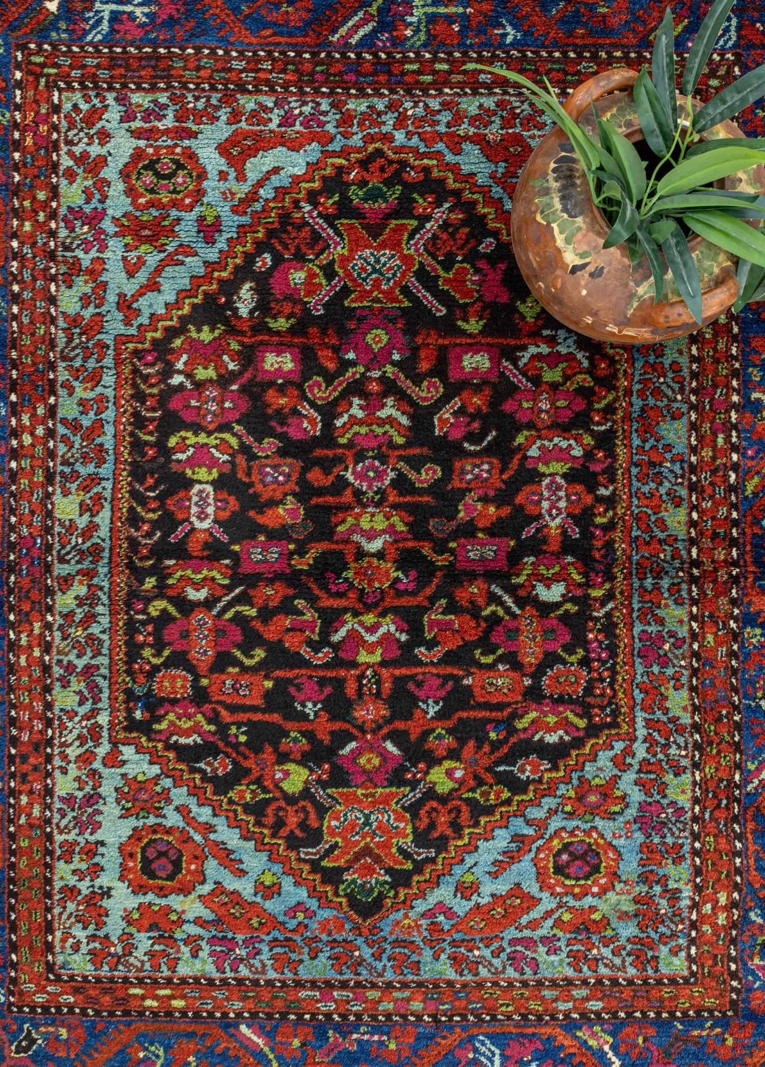 Manisa, Kula Hand-Woven Antique Rug 129x160 cm