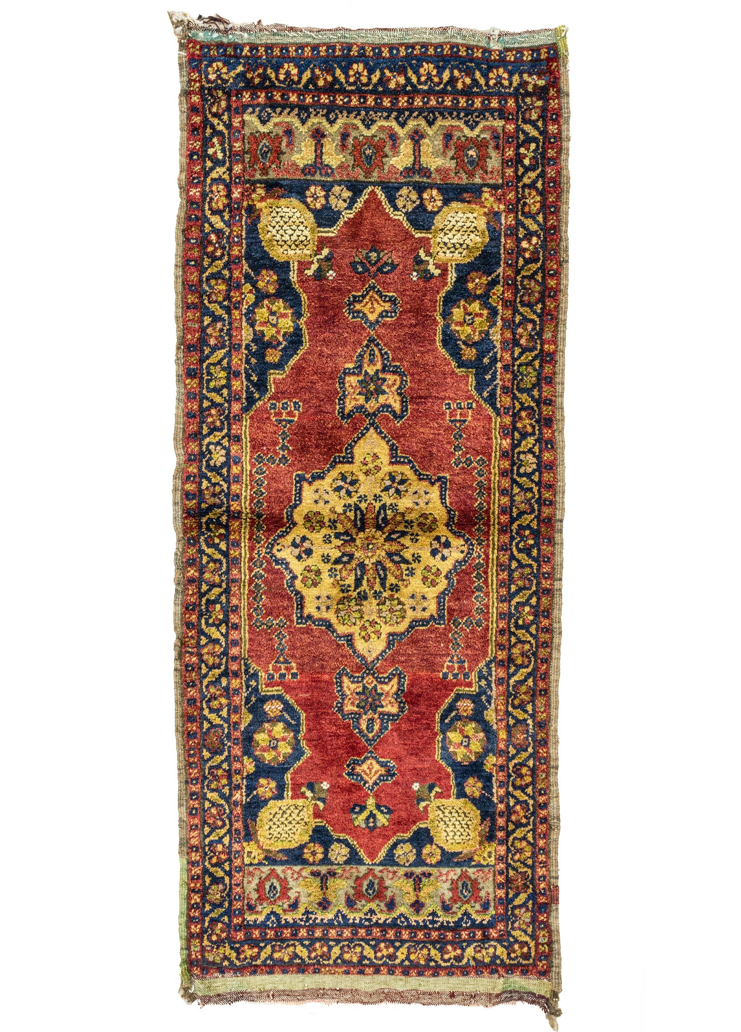 Konya, Taşpınar Antique Small Rug 55x132 cm