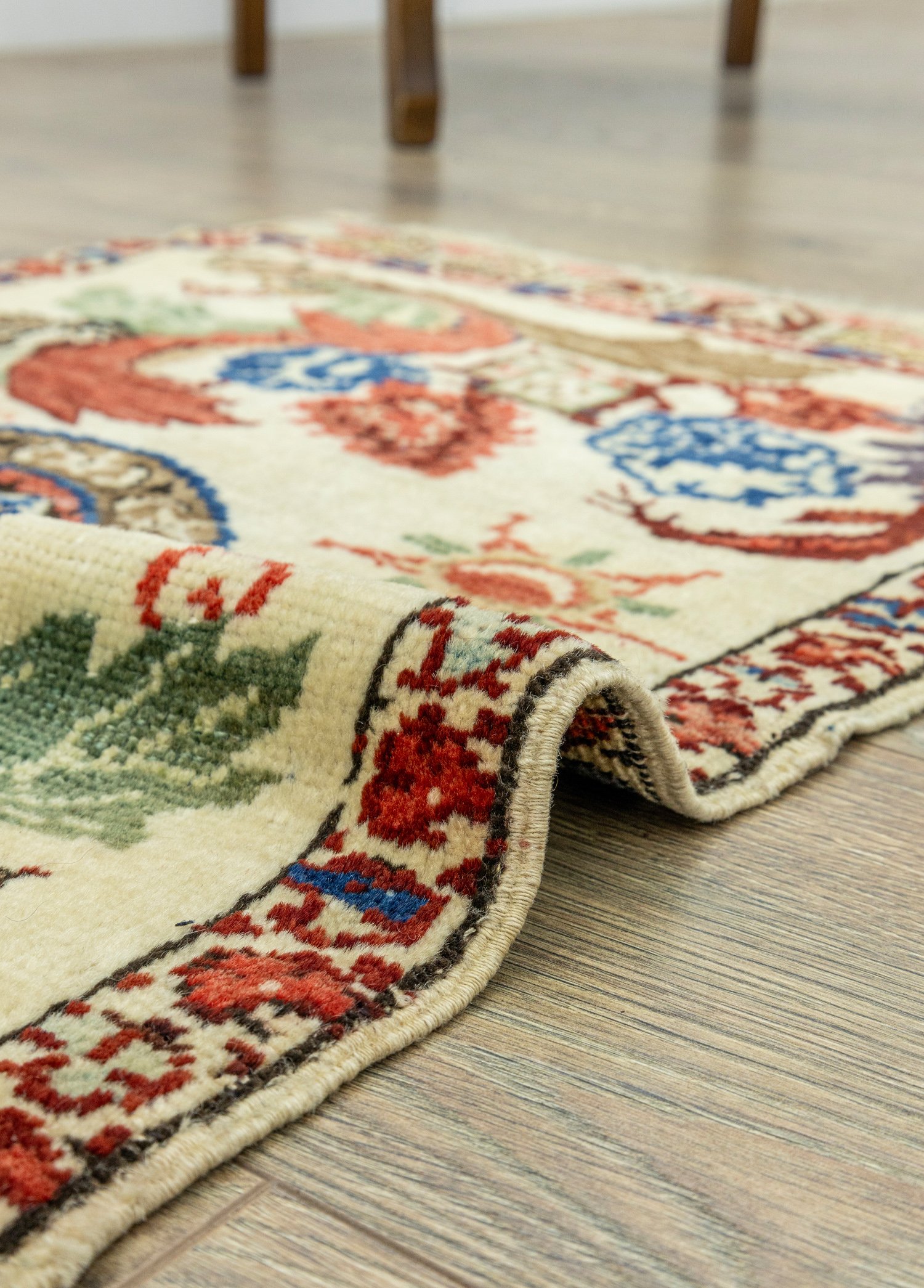 Konya, Ladik Hand-Woven Small Antique Rug