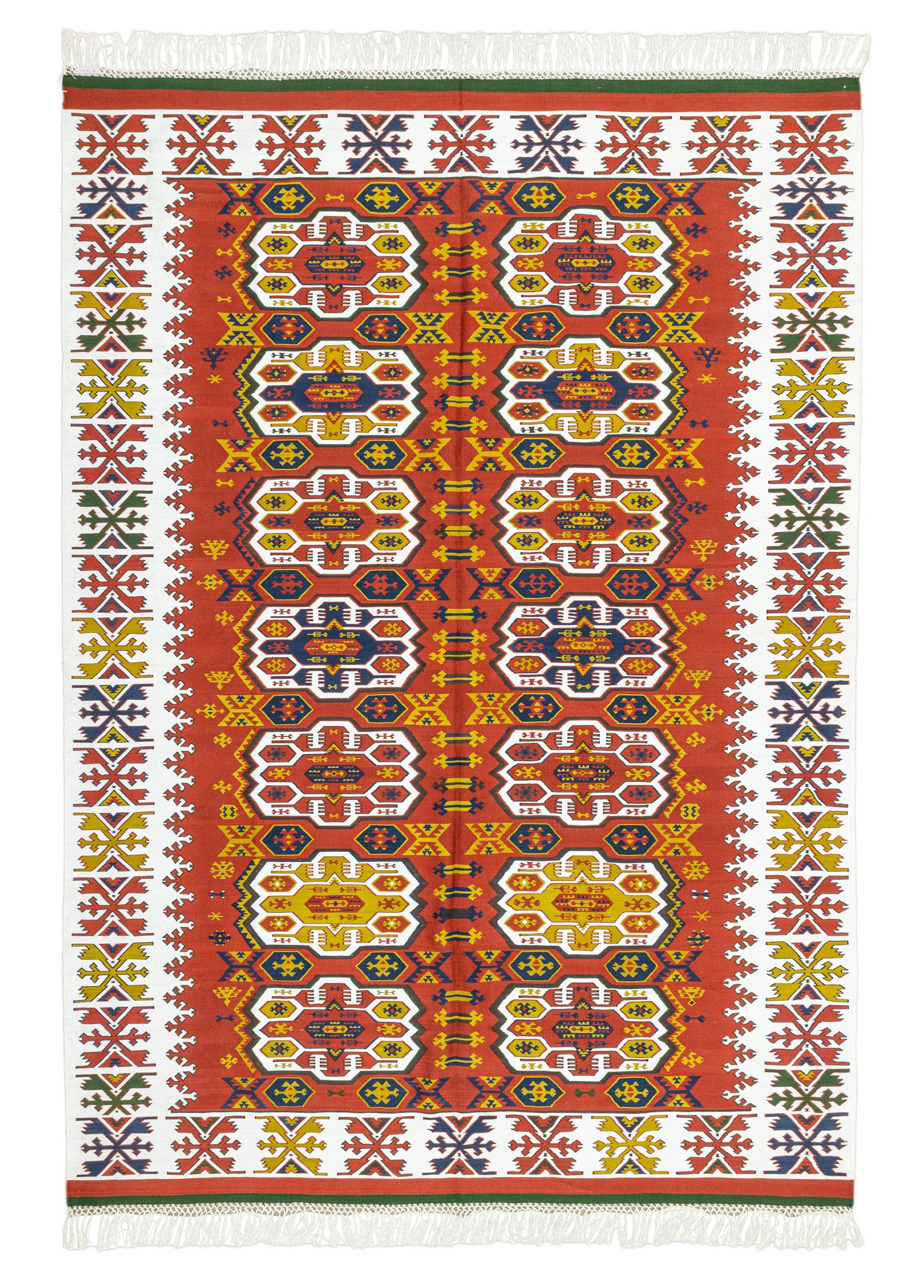 Halas El Dokuma İpek Kilim 169x236 cm