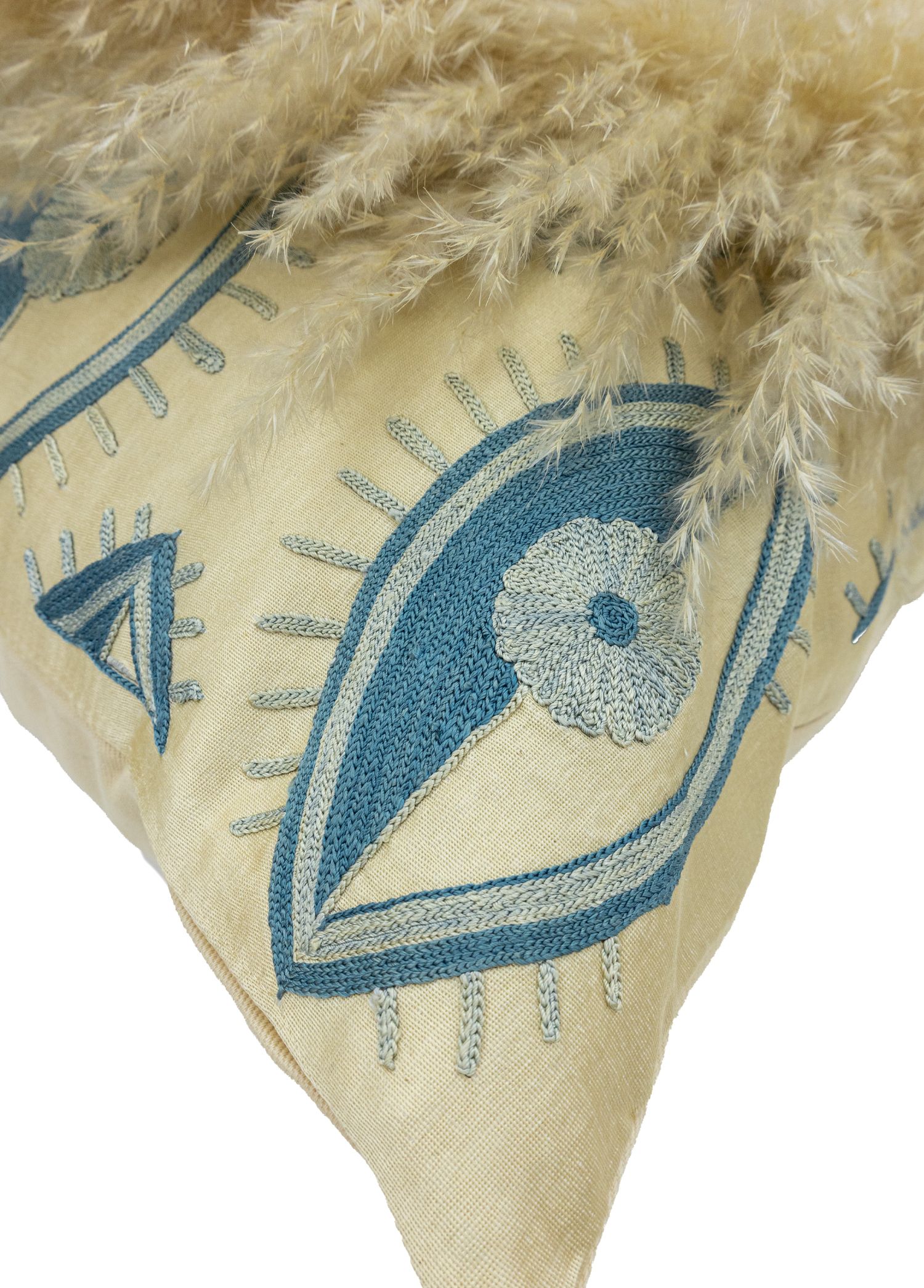 Bezen Modern Handmade Silk Pillow 50x50 cm