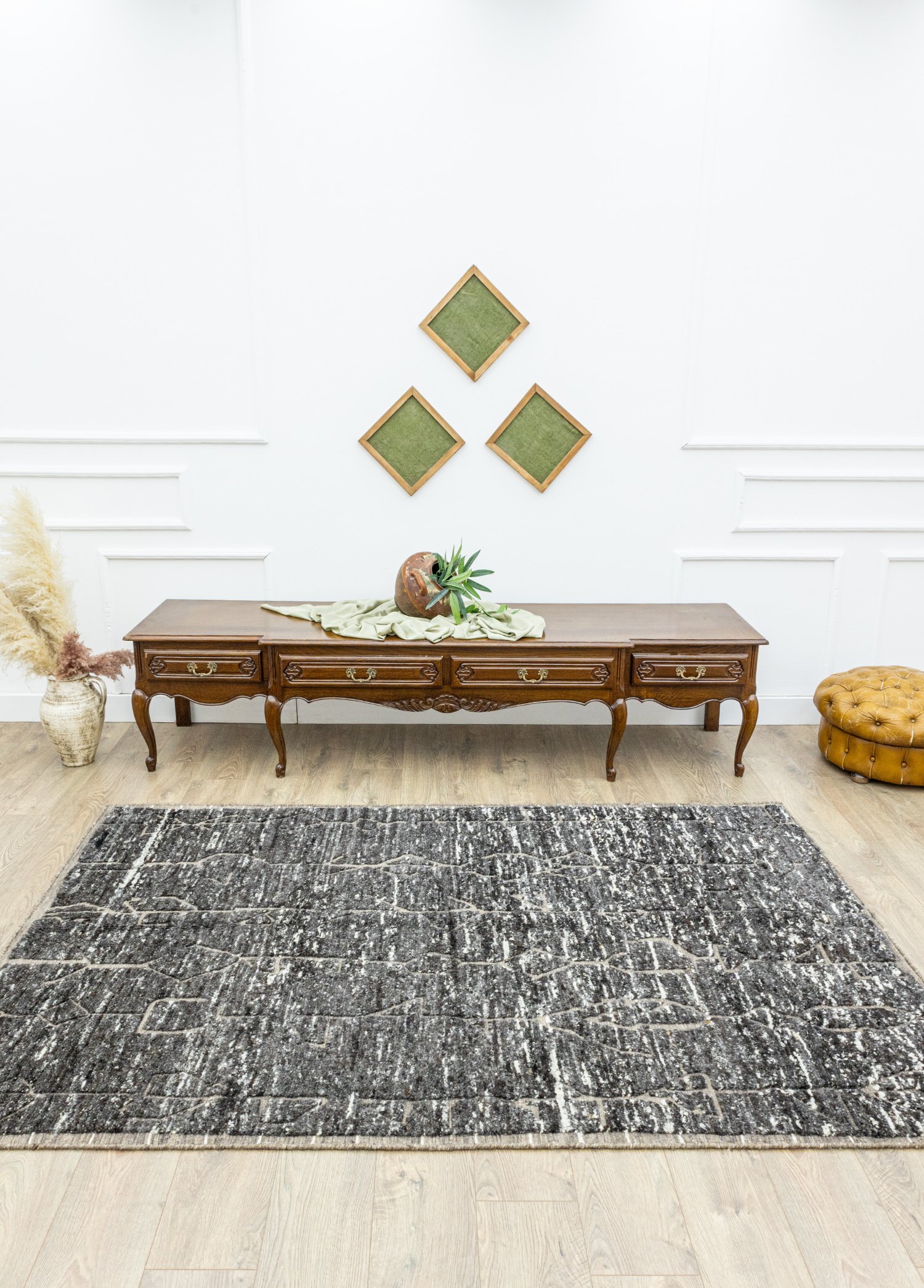 Kirk Raised Handwoven Wool Rug 151x237 cm