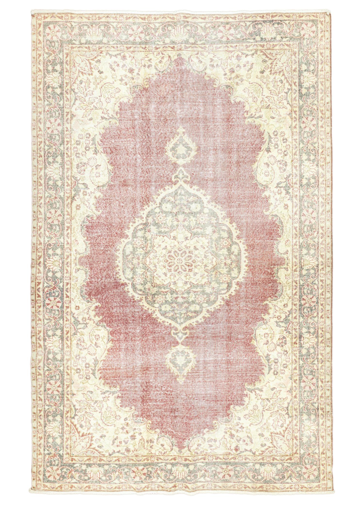 Yunt Vintage Handwoven Rug 202x296 cm