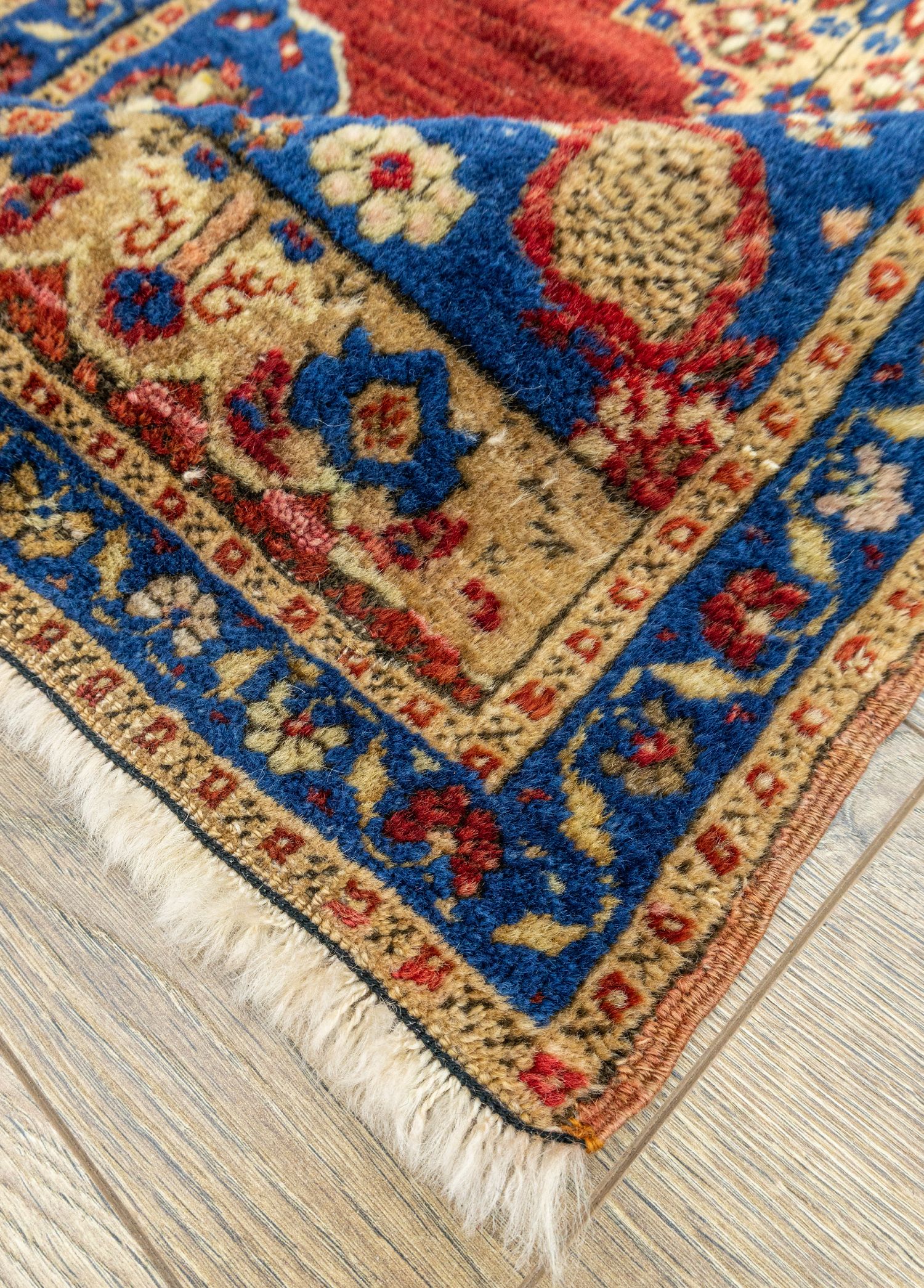 Konya, Taşpınar Küçük Antika Halı 57x121 cm