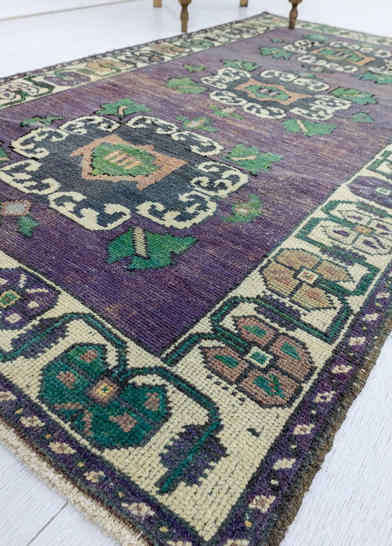 Tilun Vintage Rustic Pattern Carpet 94x162 cm