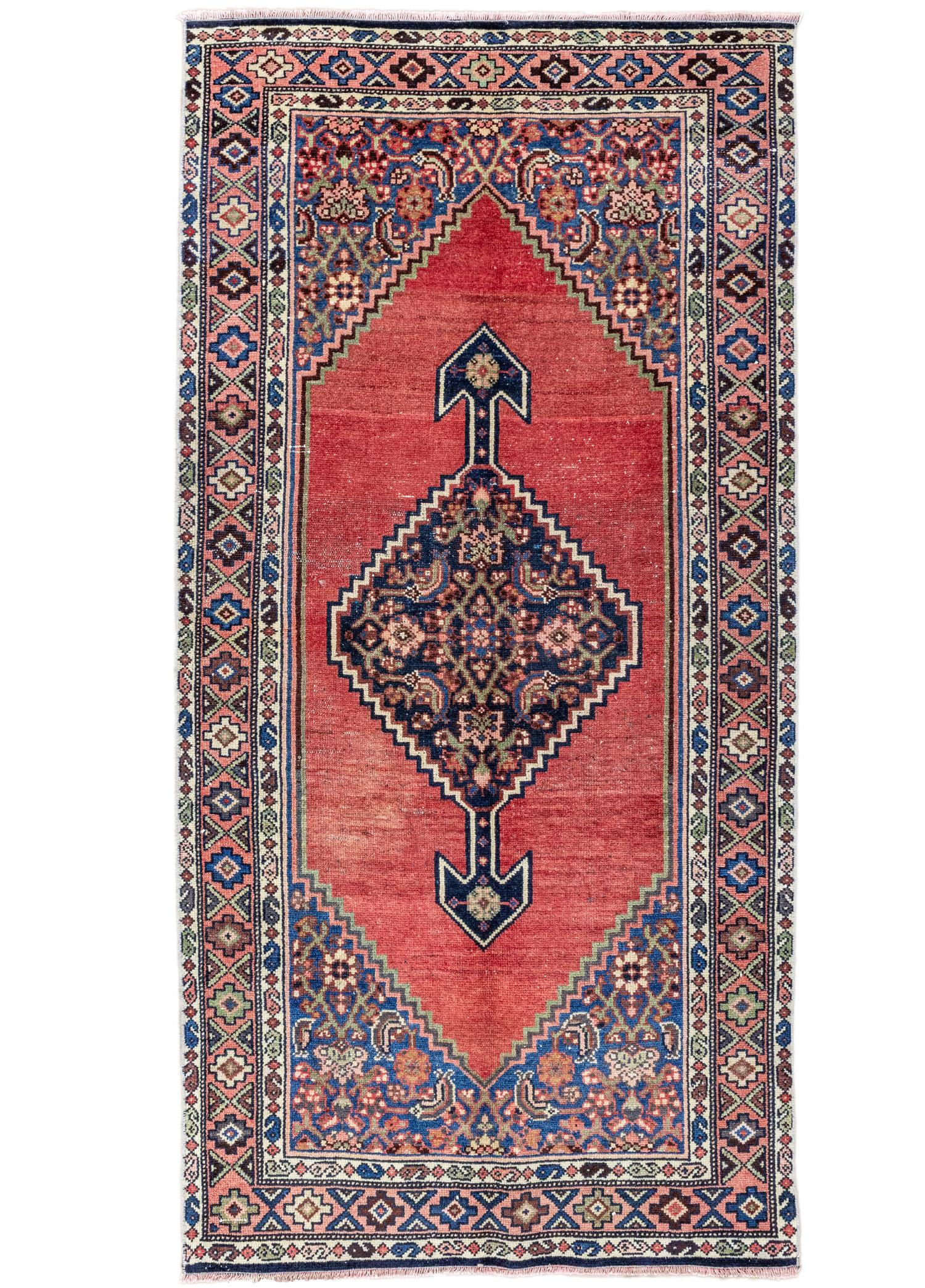 Sariya Traditional Hand-Woven Persian Rug 92x180 cm