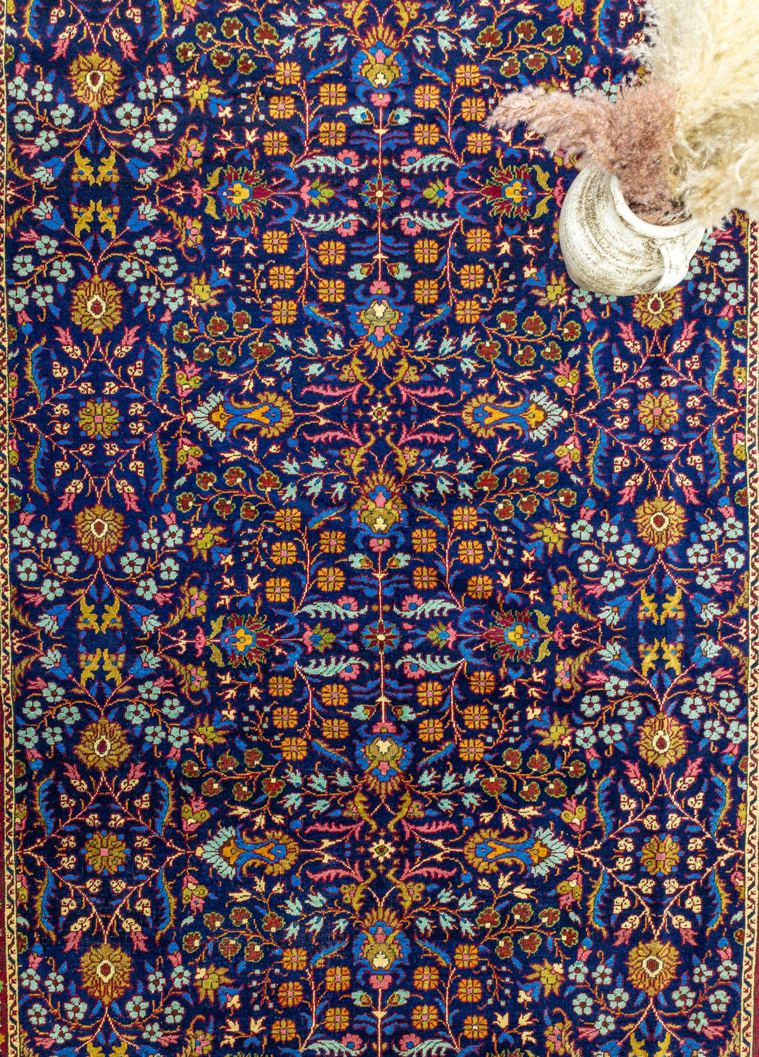 Terra Floral Tasarımlı El Dokuma Halı 210x318 cm