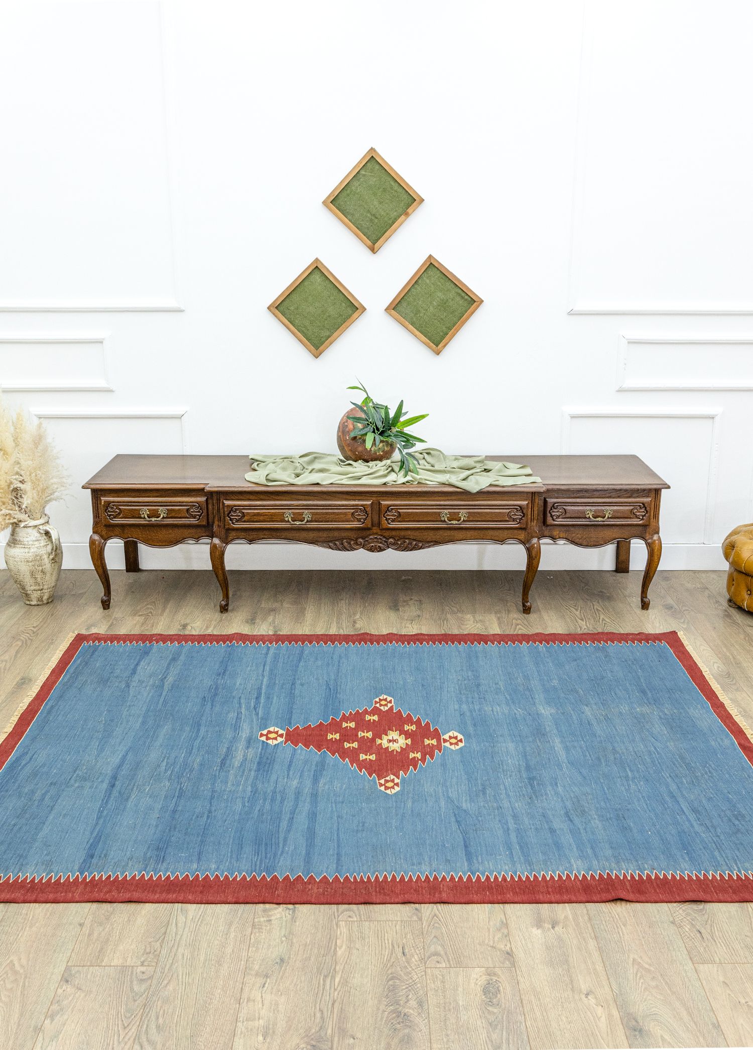 Samir Modern Tasarımlı El Dokuma Kilim 159x230 cm
