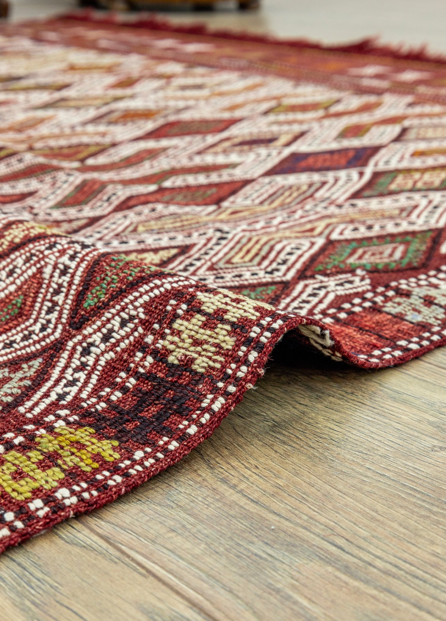 Alvin Ethnic Patterned Hand-Woven Cicim Kilim 160x230 cm