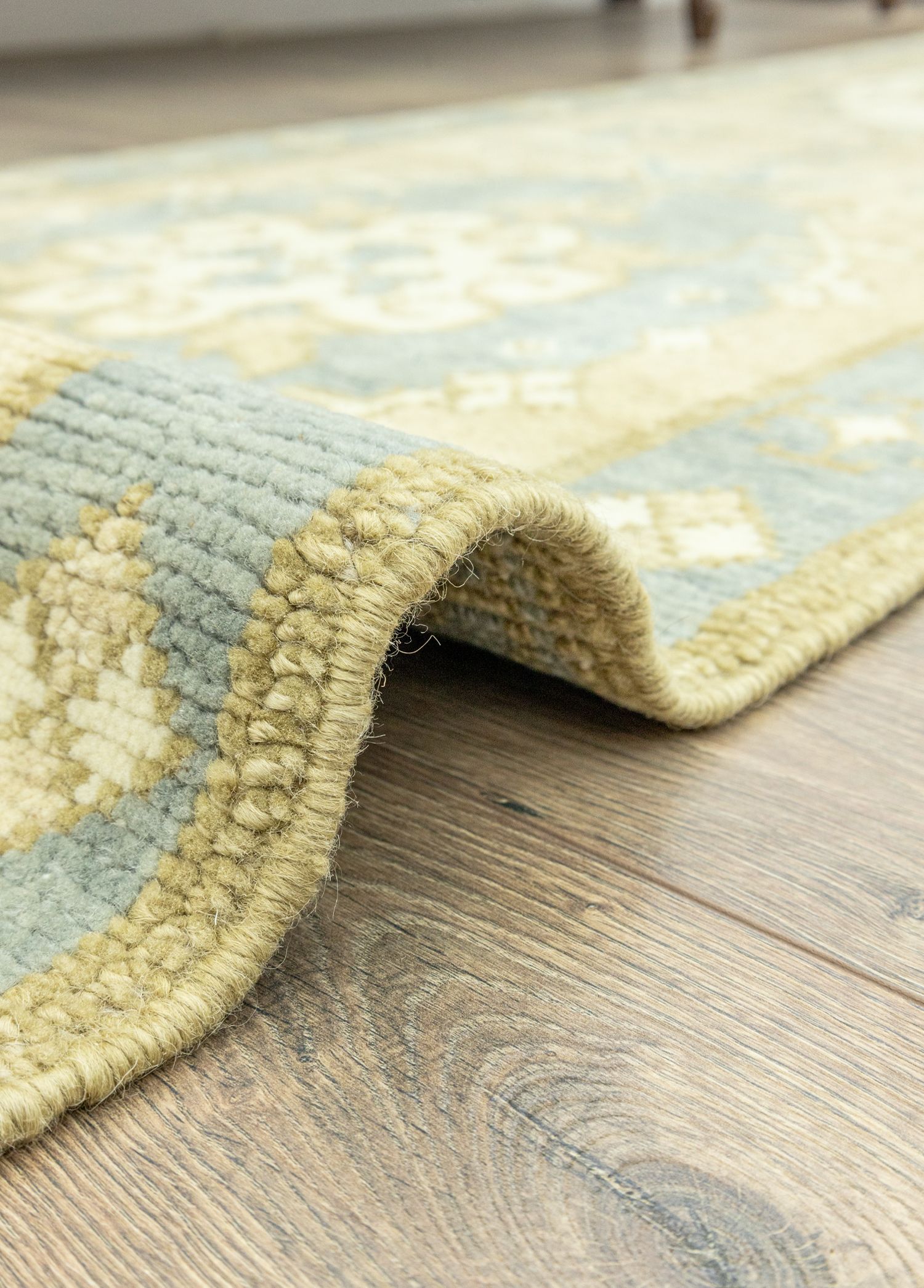 Zeren Rustic Pattern Wool Runner 72x309 cm