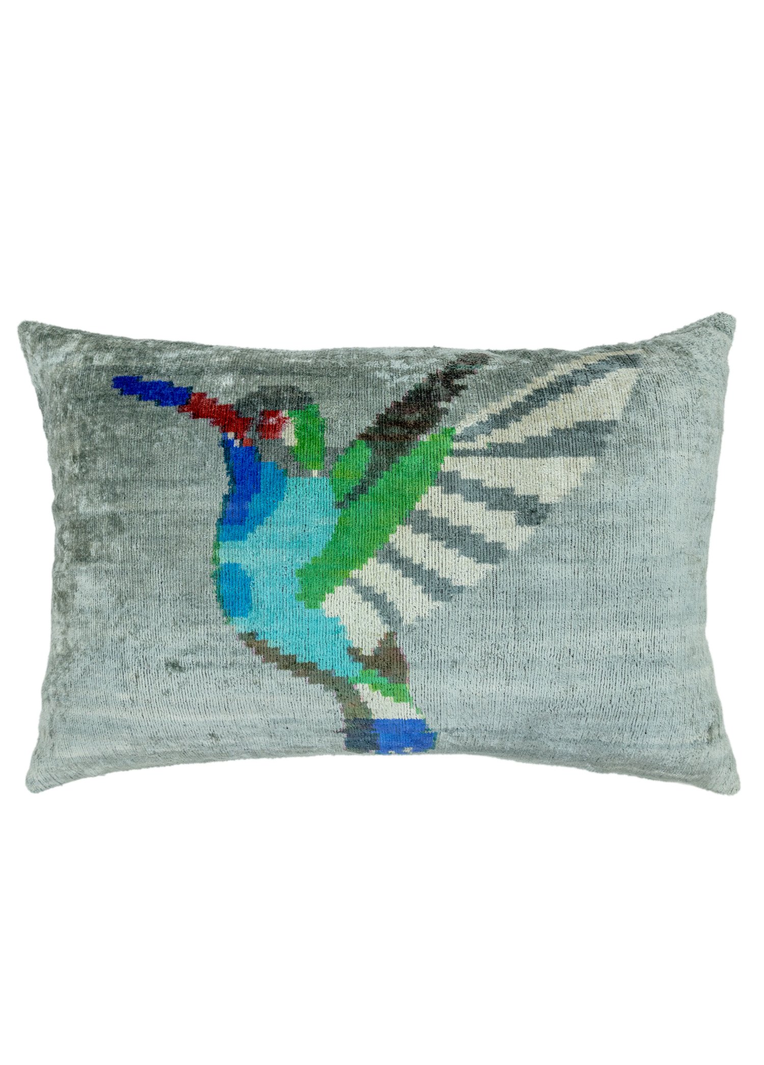 Cenker Bird Patterned Pillow 60x40 cm