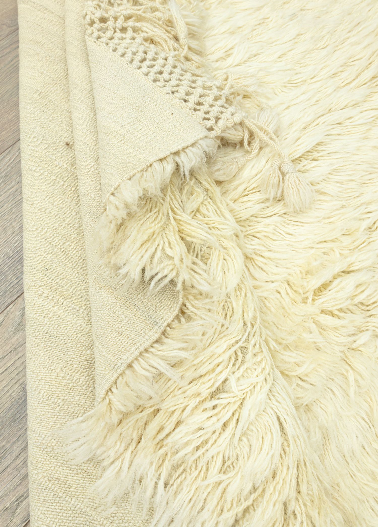  Cramy Handwoven Shaggy Rug 122x175 cm