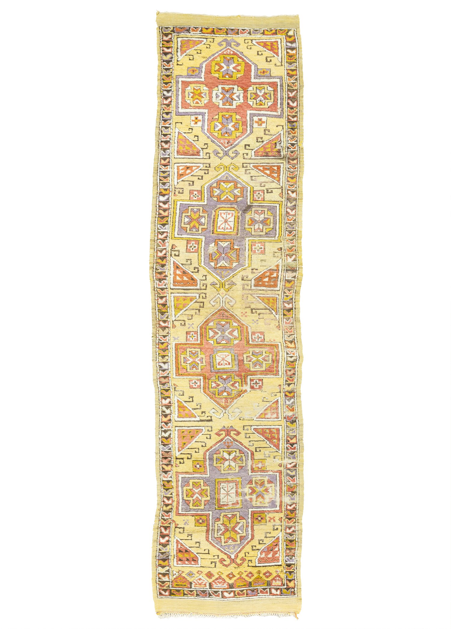 Nevşehir, Cappadocia Antique Runner Rug 90x461 cm