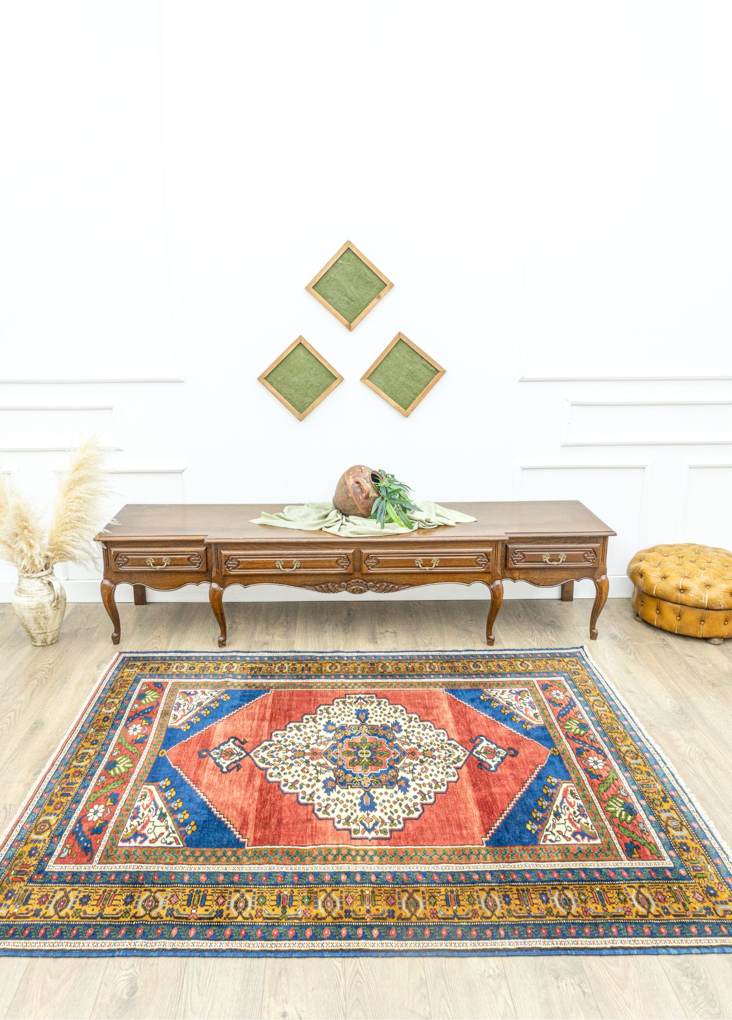 Tiznit Hand-Woven Taspinar Rug 162x209 cm