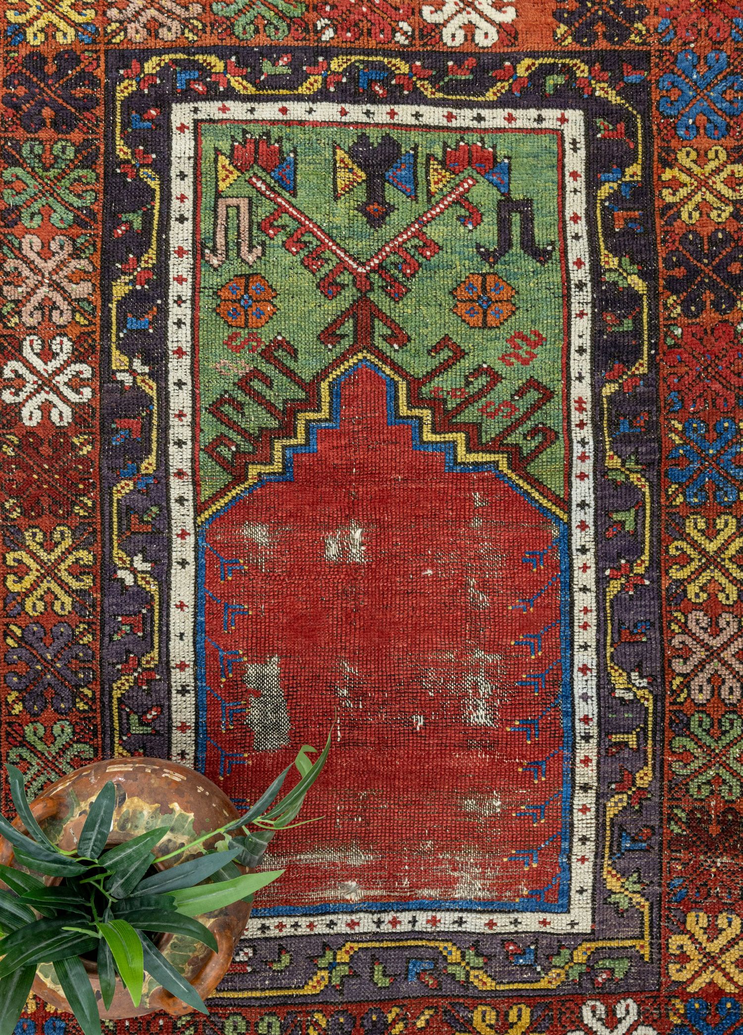 Niğde, Fertek Handwoven Antique Rug