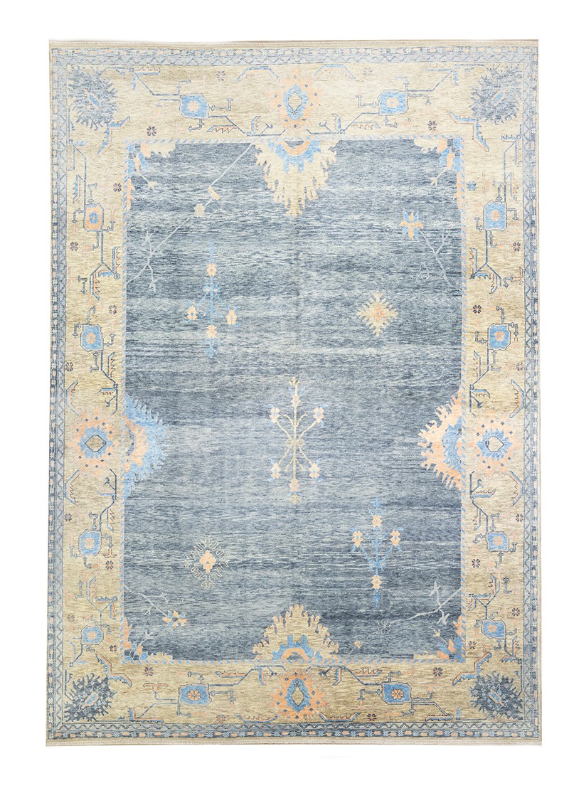 Burma Hand Woven Modern Oushak Rug 388x560 cm