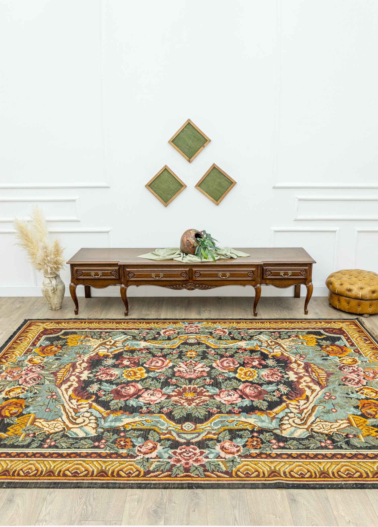 Neva Handwoven Karabagh Rug, 208x309 cm