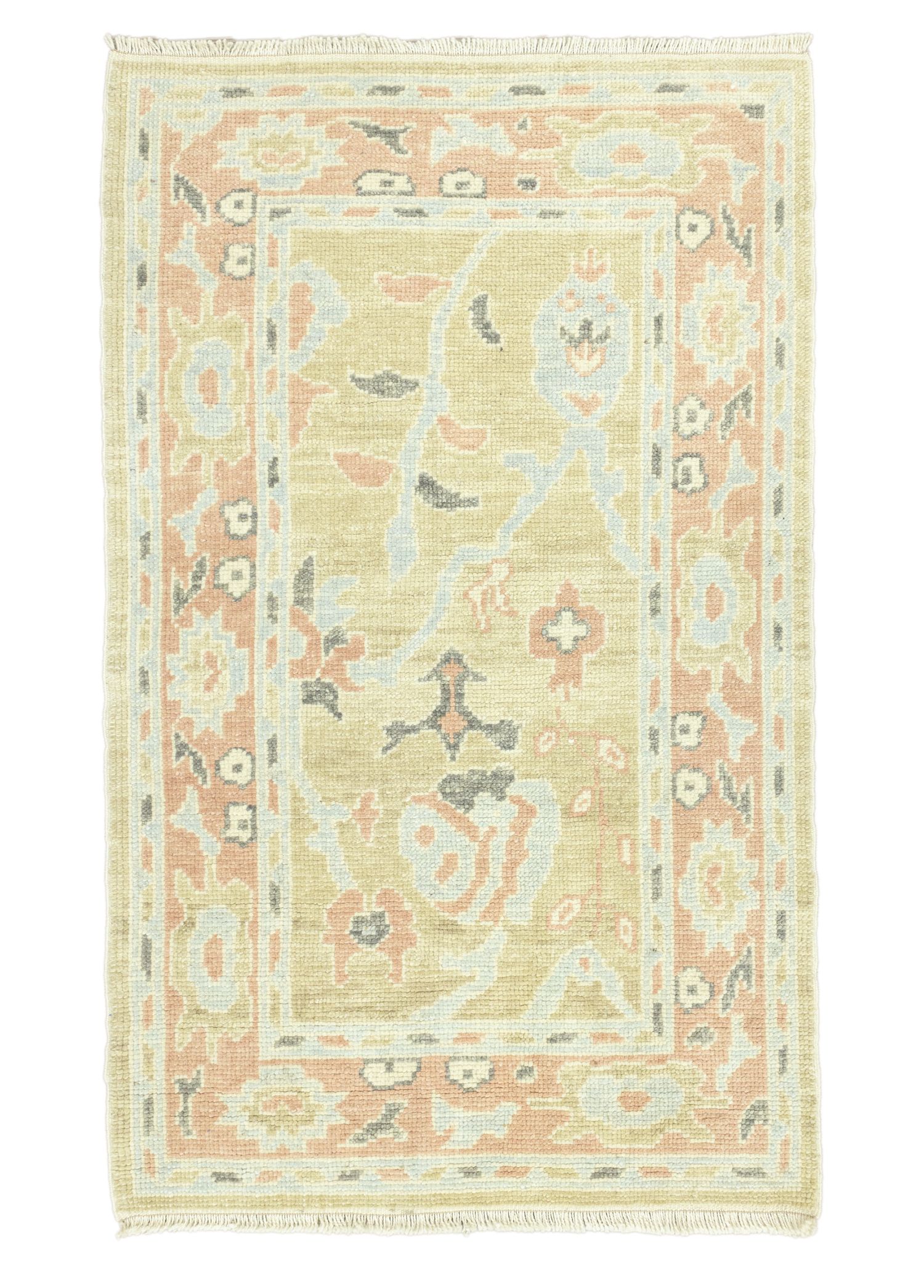 Pravin Pastel Handwoven Wool Rug 94x150 cm