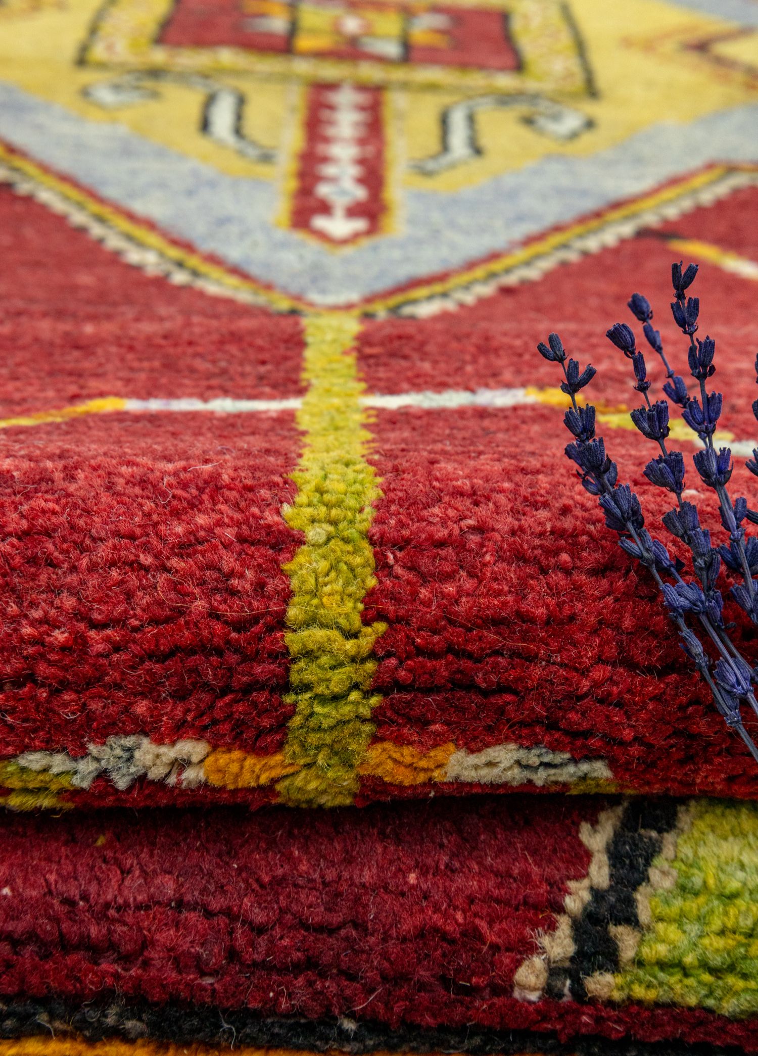 Navoi Handwoven Colorful Dazkırı Rug 177x274 cm