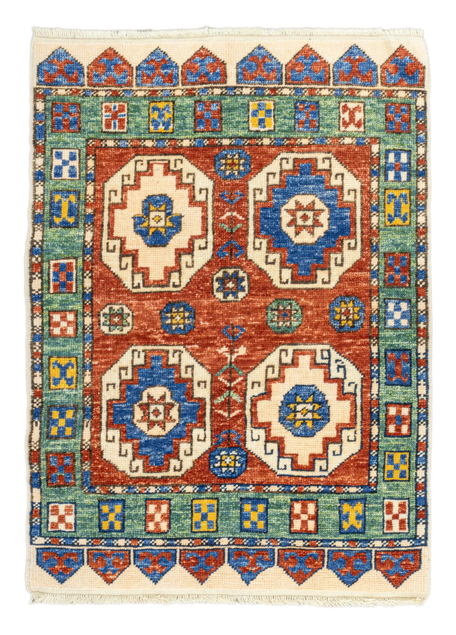  Hera Handwoven Wool Oushak Rug 112x152 cm