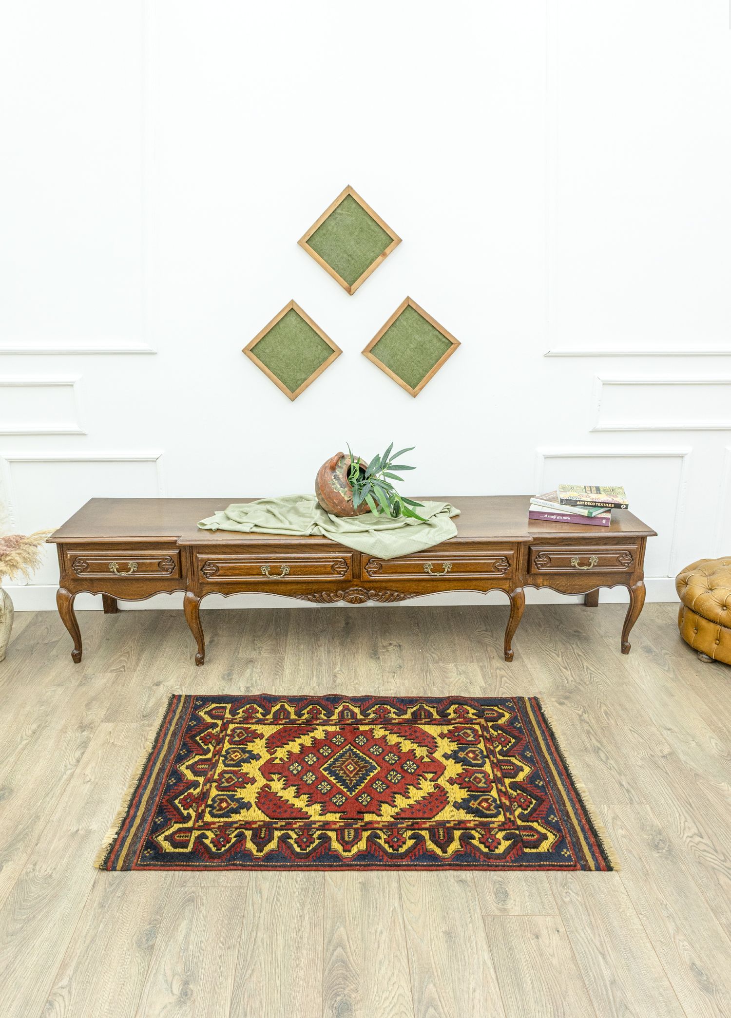 Hattusa Handwoven Soumak Rug 82x132 cm