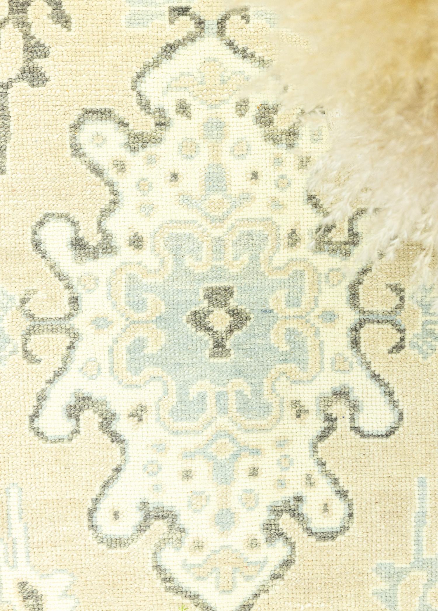  Anemone Rustic Design Wool Rug 97x149 cm