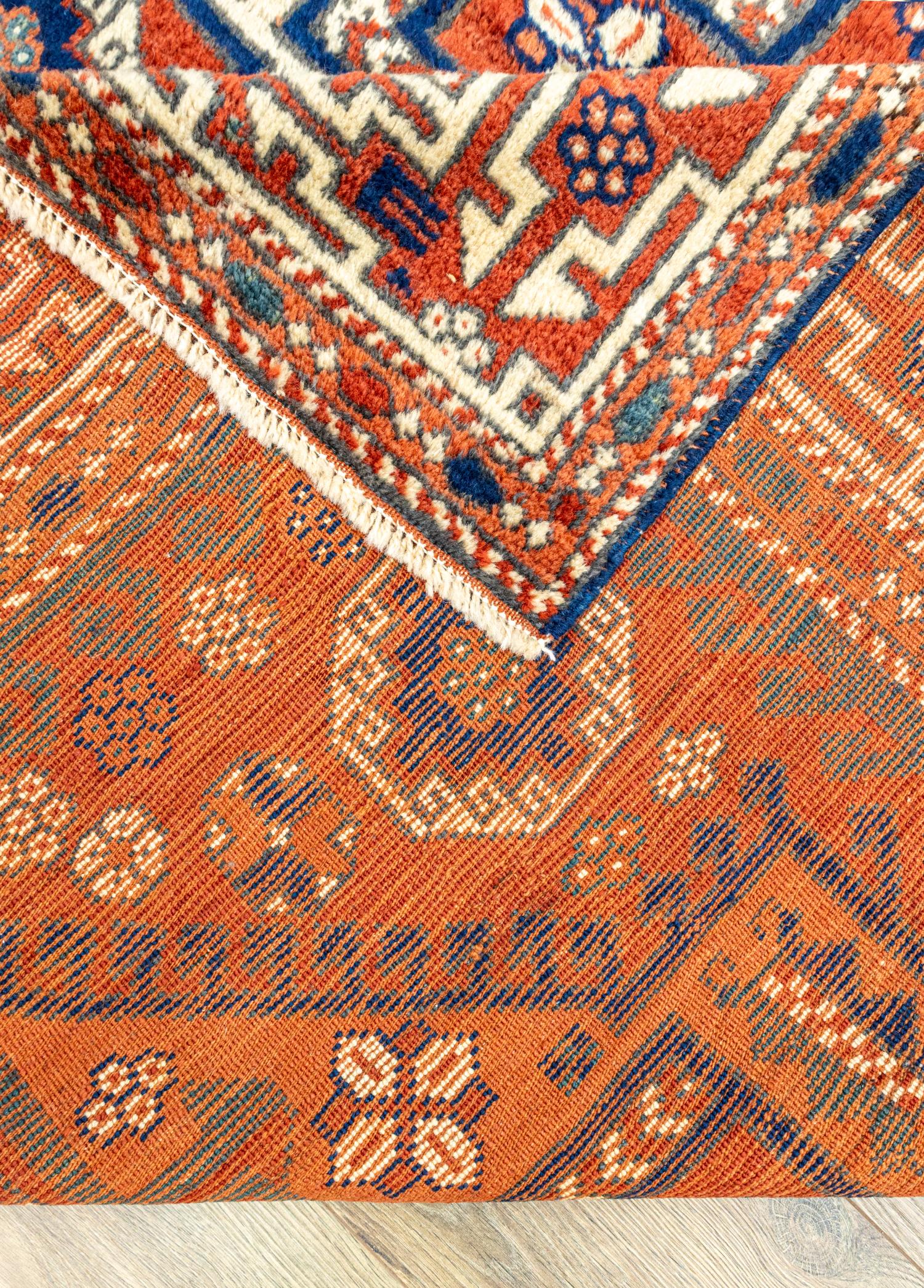 Likak Handwoven Vintage Bergama Rug 168x222 cm