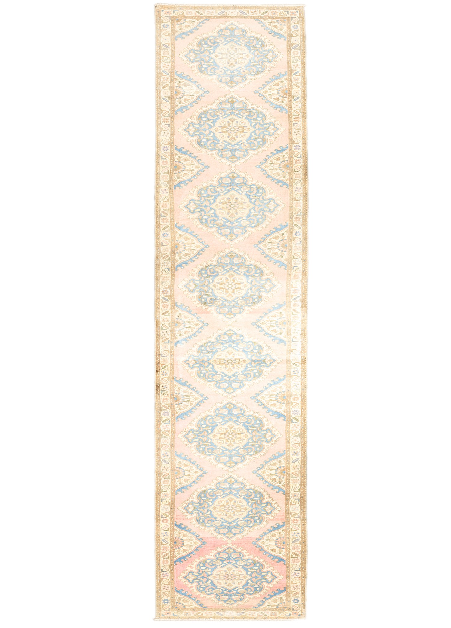 Erdebil Oriental Design Hand-Woven Persian Runner Rug 76x576 cm