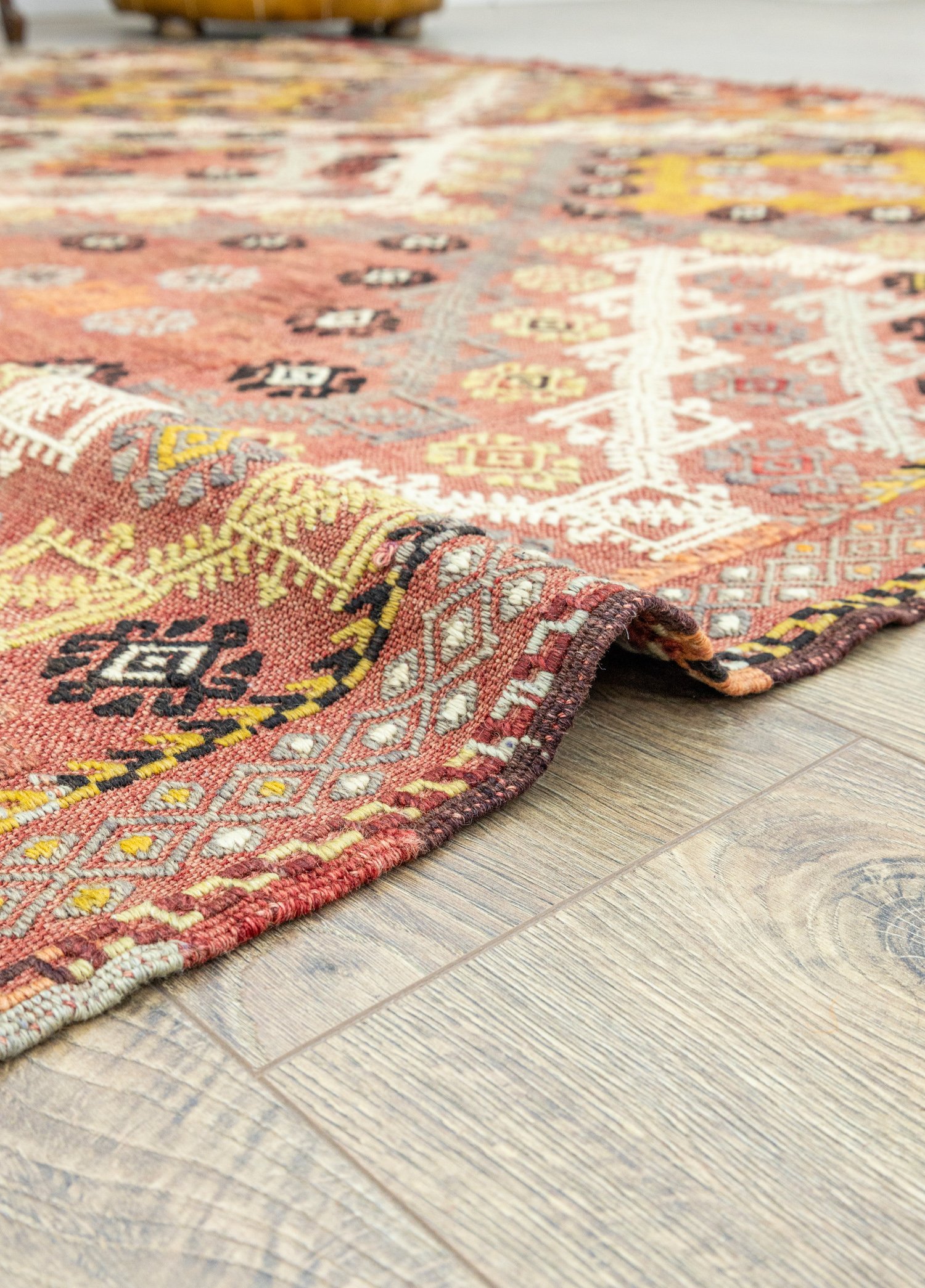 Hamed Double Wings Hand-Woven Cicim Kilim 182x297 cm