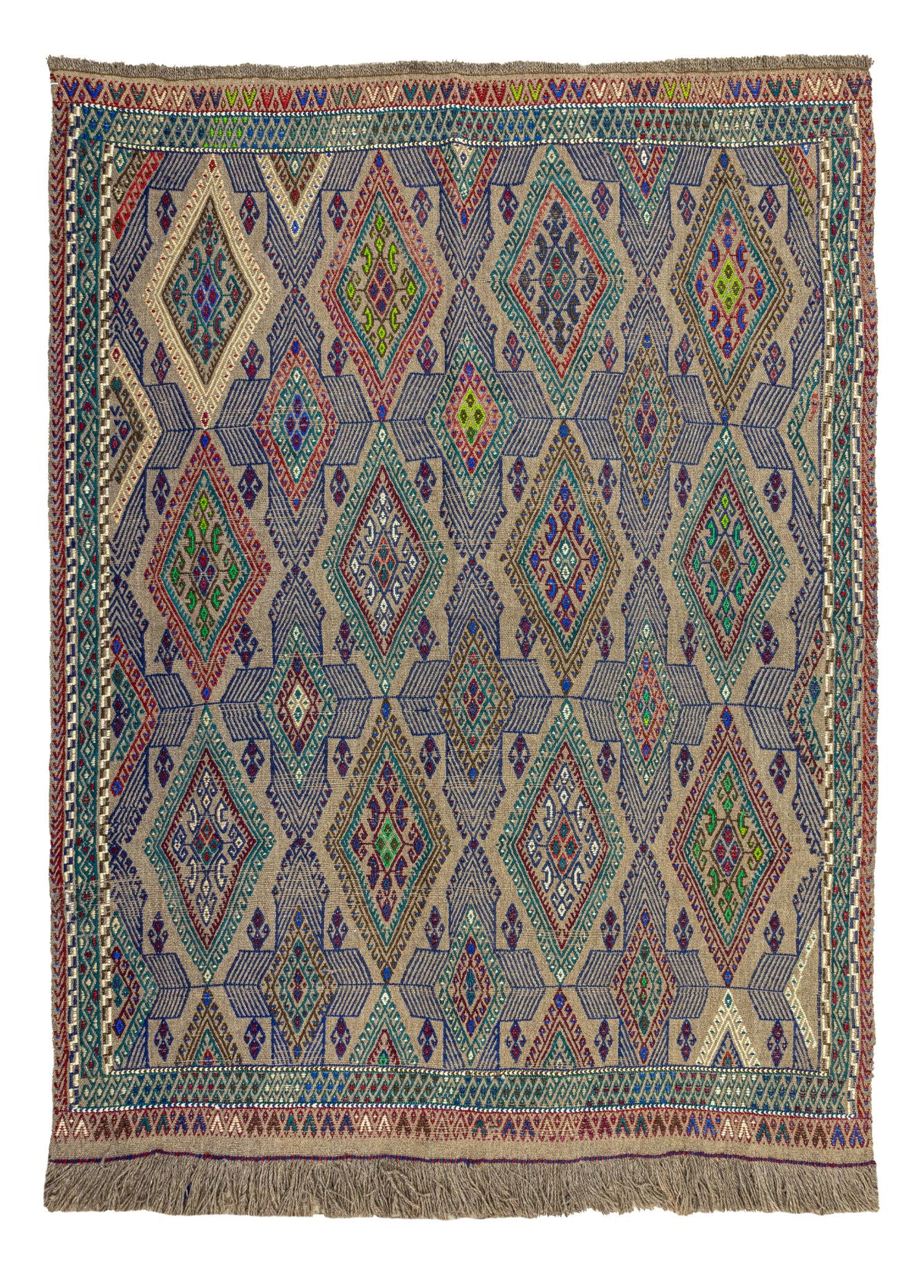 Diaz Dekoratif El Dokuma Kilim 127x159 cm
