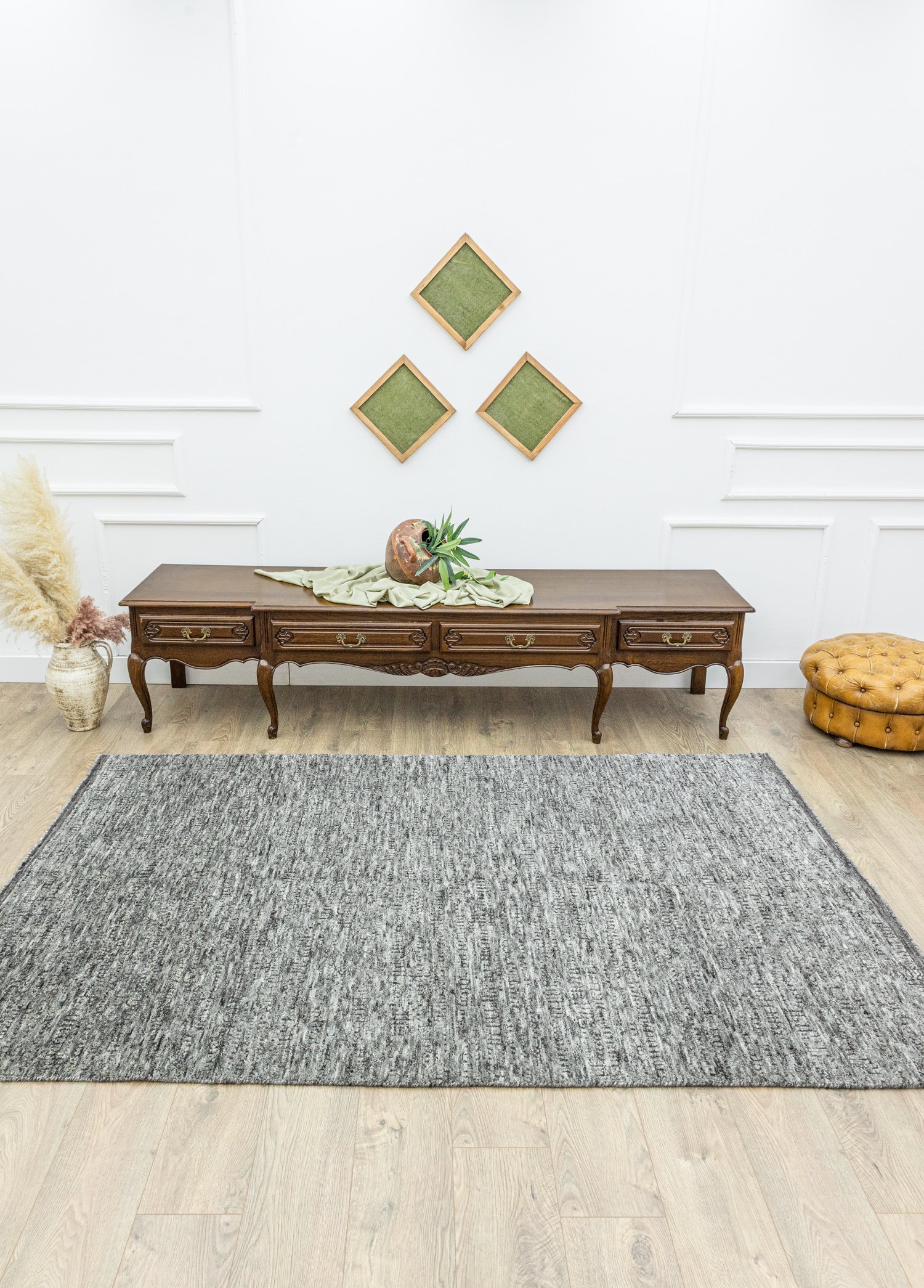 Gulter Modern Handwoven Wool Rug 157x243 cm