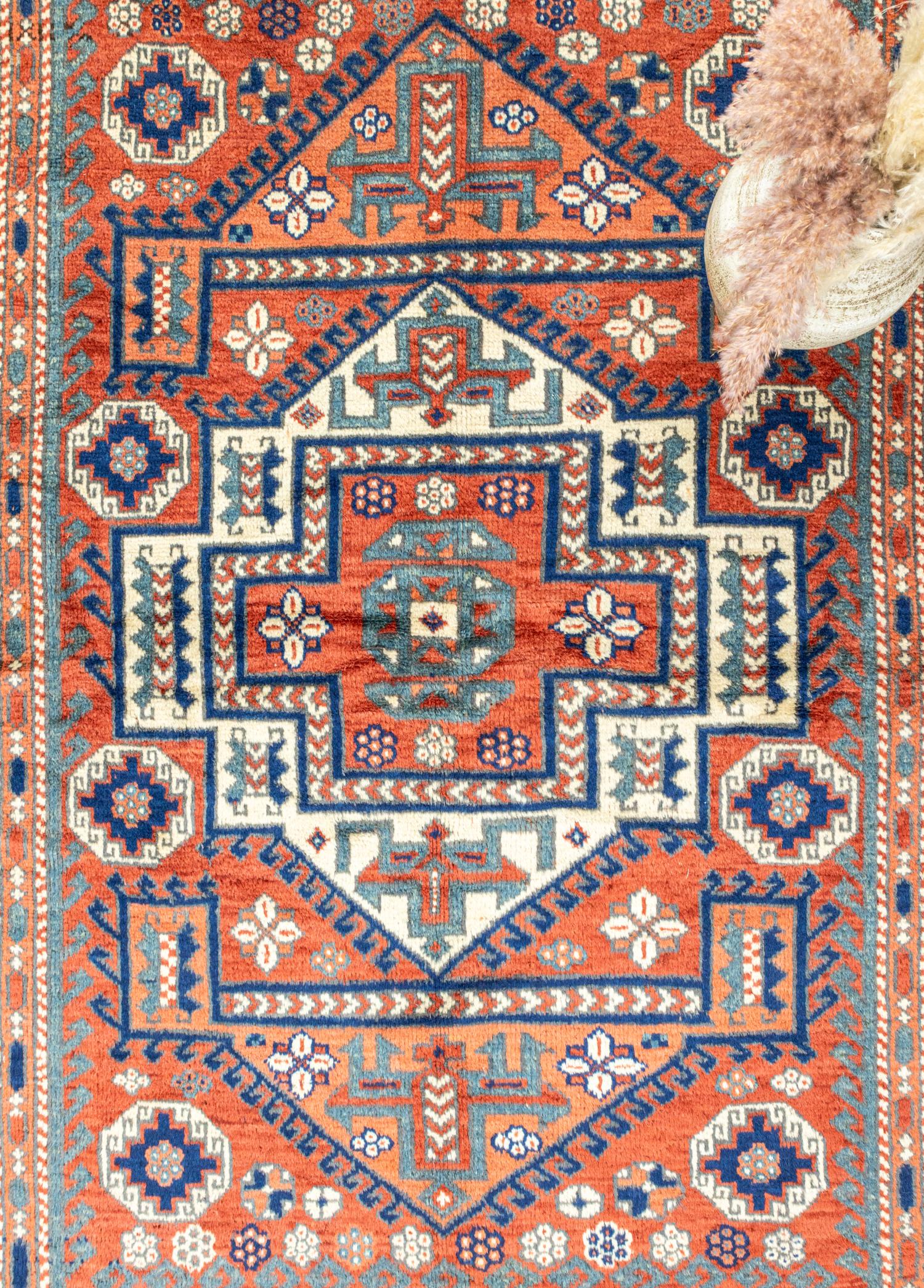 Likak Handwoven Vintage Bergama Rug 168x222 cm