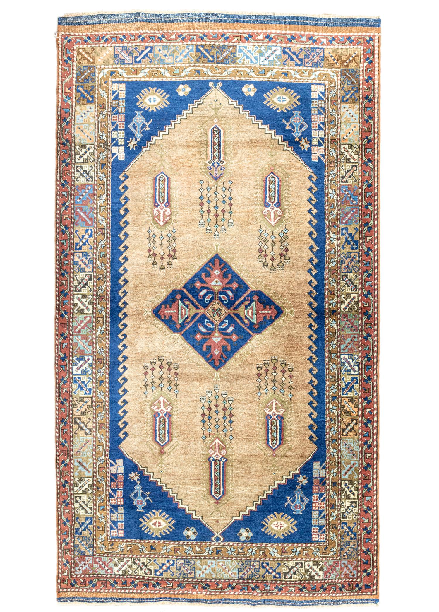 Zengi Geometric Patterned Dazkırı Rug 162x272 cm