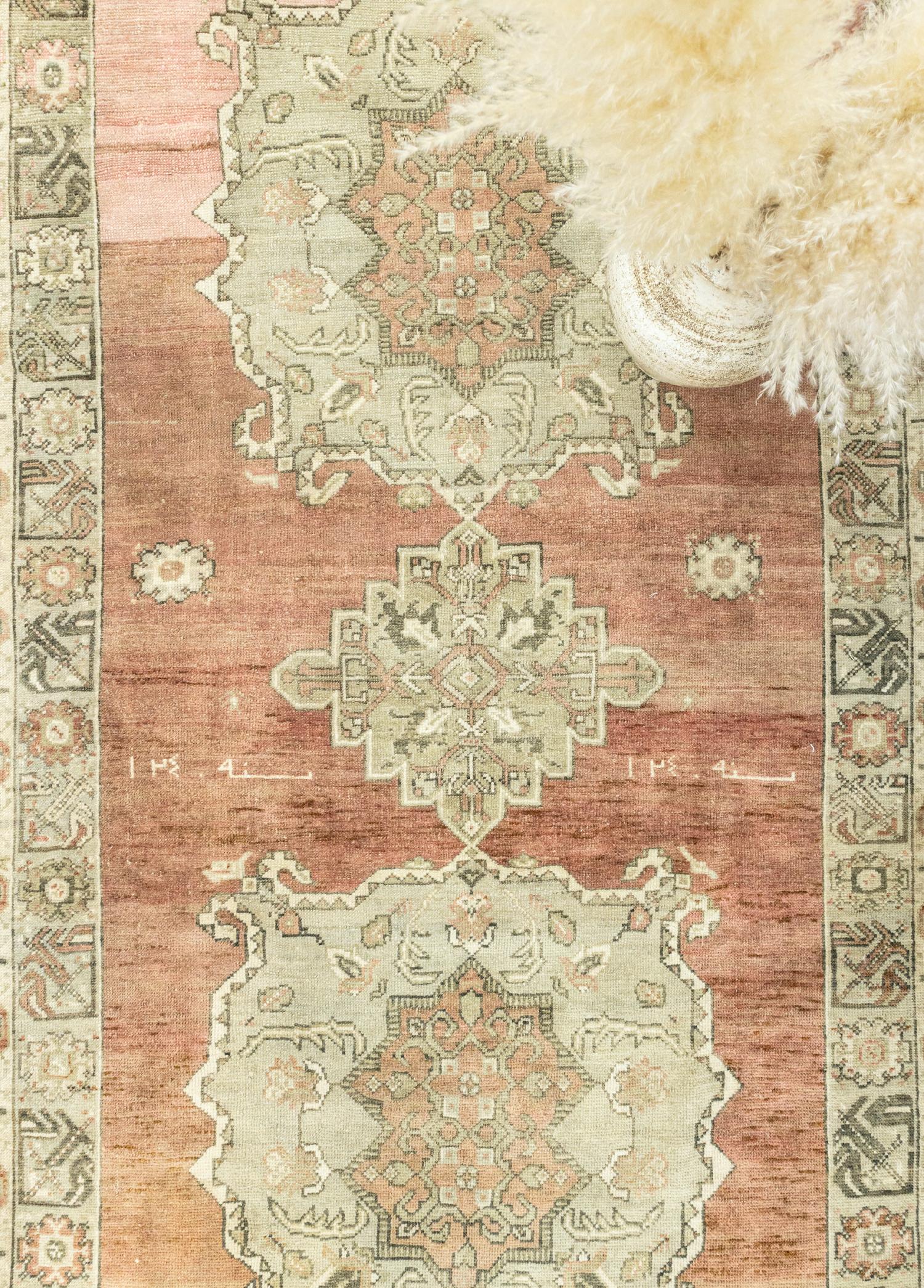 Astra Handwoven Wool Anatolian Rug 123x315 cm