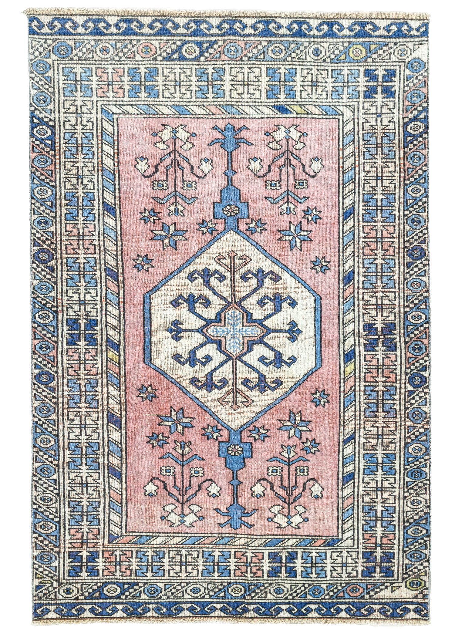 Almada Hand-Woven Vintage Wool Rug 119x178 cm
