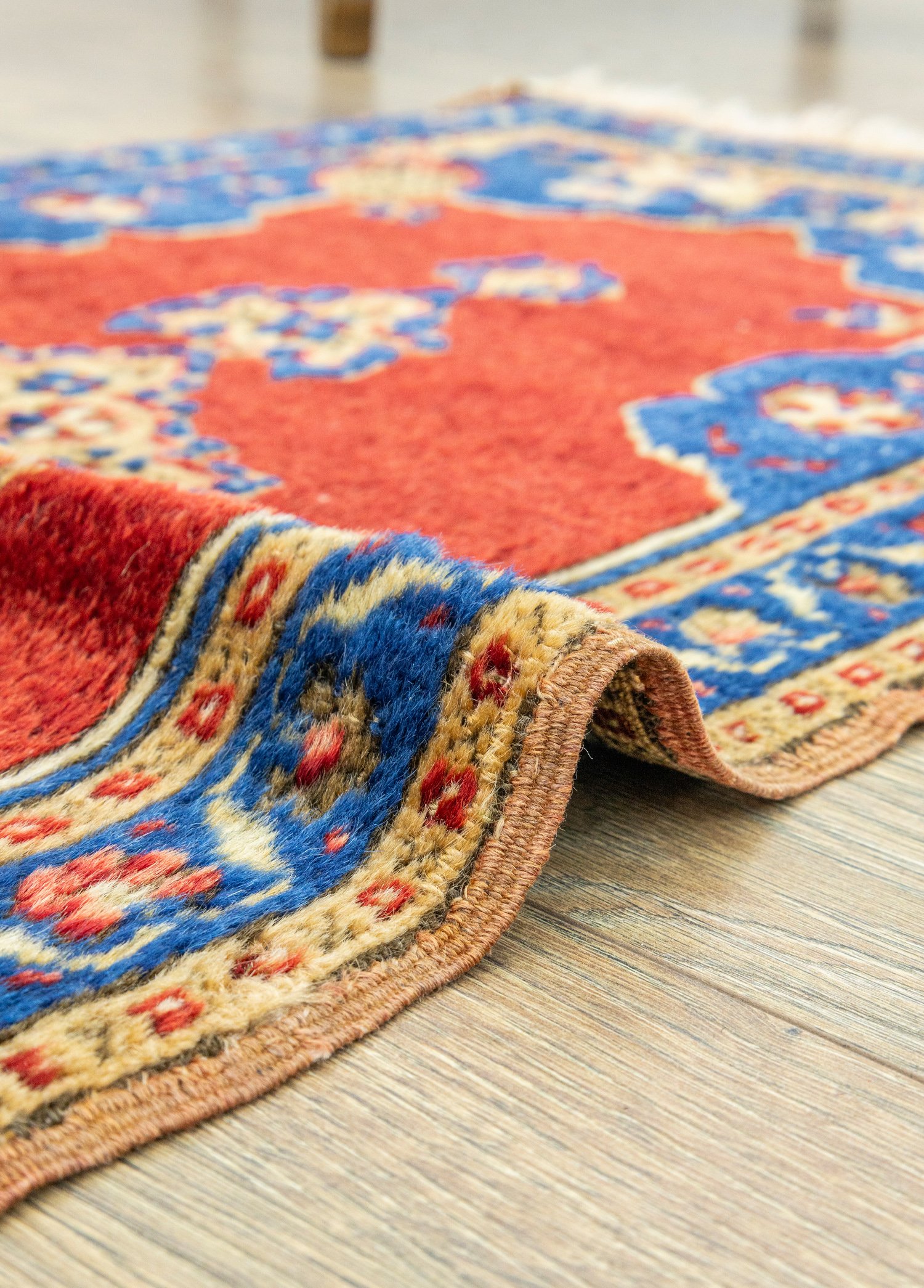 Konya, Taşpınar Small Antique Rug 57x121 cm