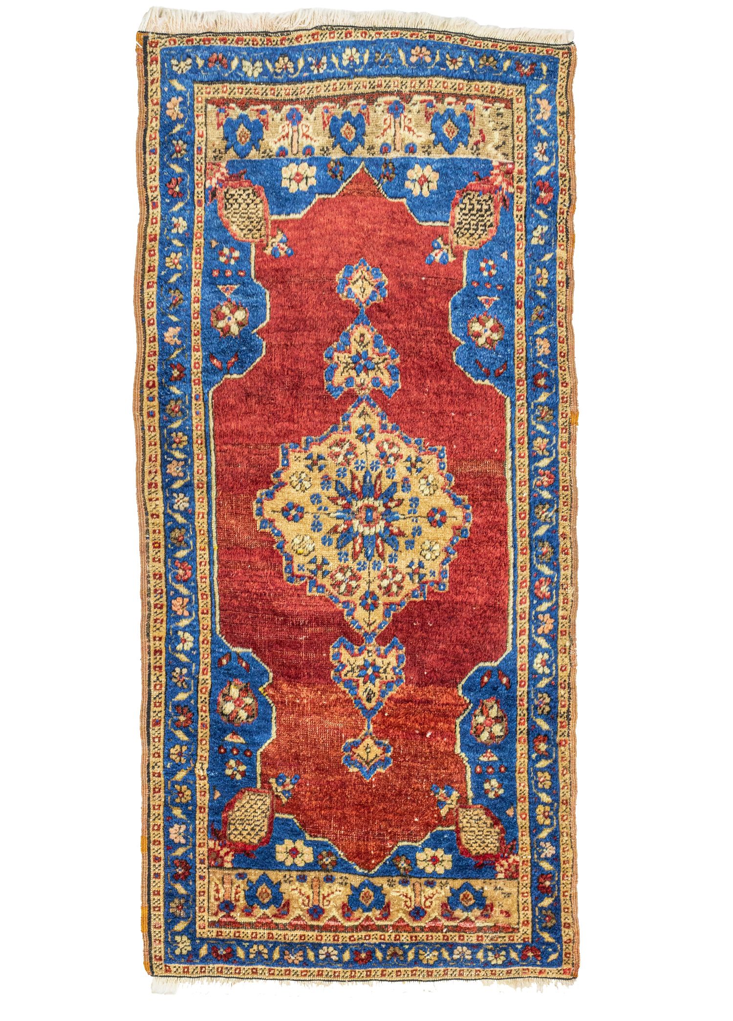 Konya, Taşpınar Küçük Antika Halı 57x121 cm