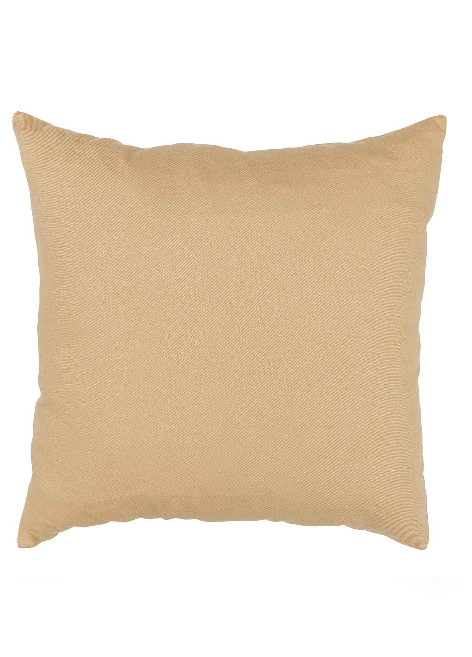 Okker Silk Embroidered Suzani Pillow 50x50 cm