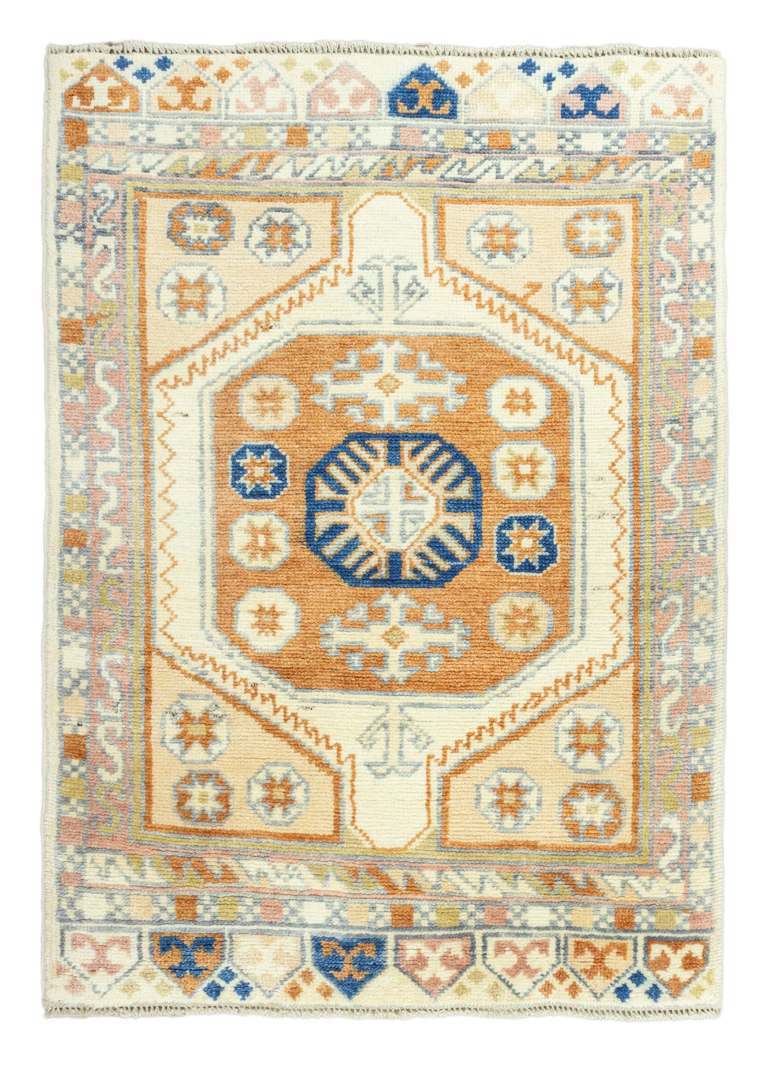 Gizel Handwoven Oushak Rug 104x148 cm