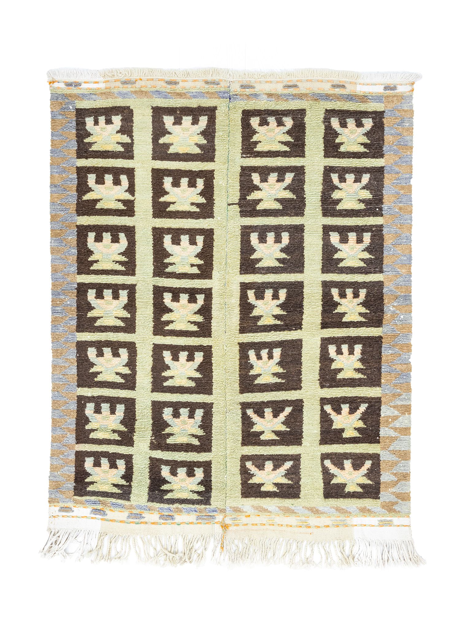 Crown Vintage Primitive Carpet 110x150 cm