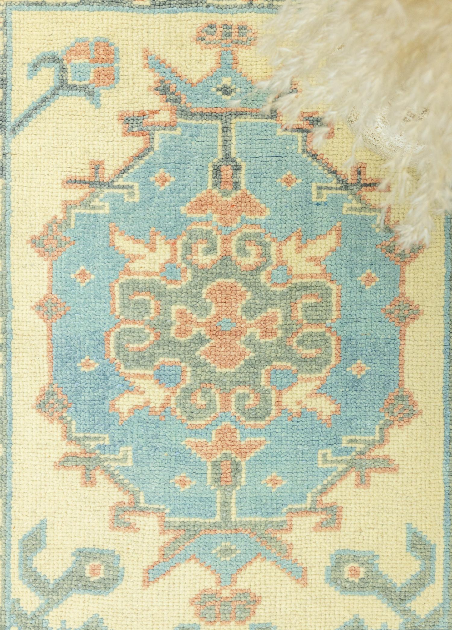 Brun Floral Handwoven Runner 74x185 cm