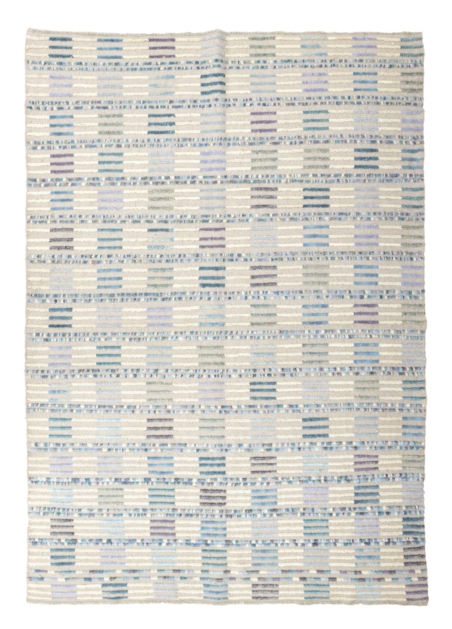 Mirlan Embossed Pattern Hand Woven Carpet Kilim 160x230 cm