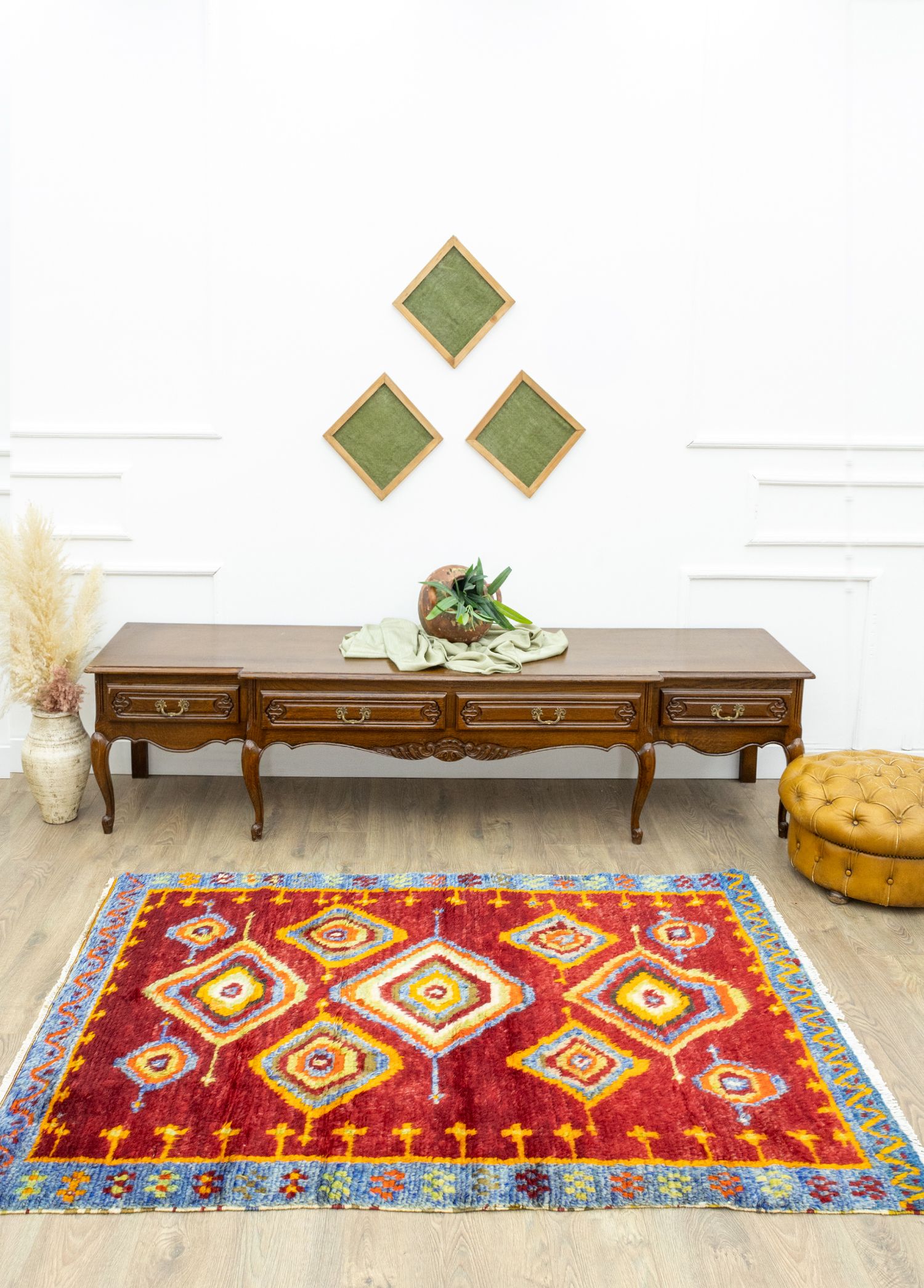 Abay Moroccan Style Hand Woven Shaggy Rug 140x197 cm