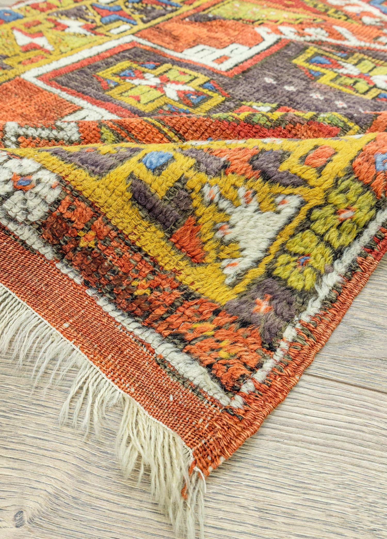 Nevşehir, Cappadocia Handwoven Antique Rug