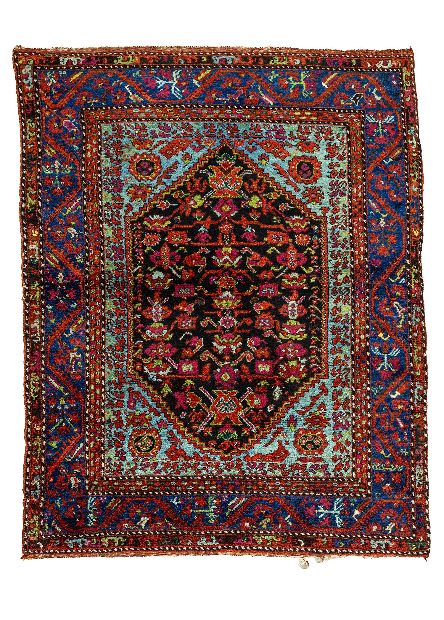 Manisa, Kula Hand-Woven Antique Rug 129x160 cm