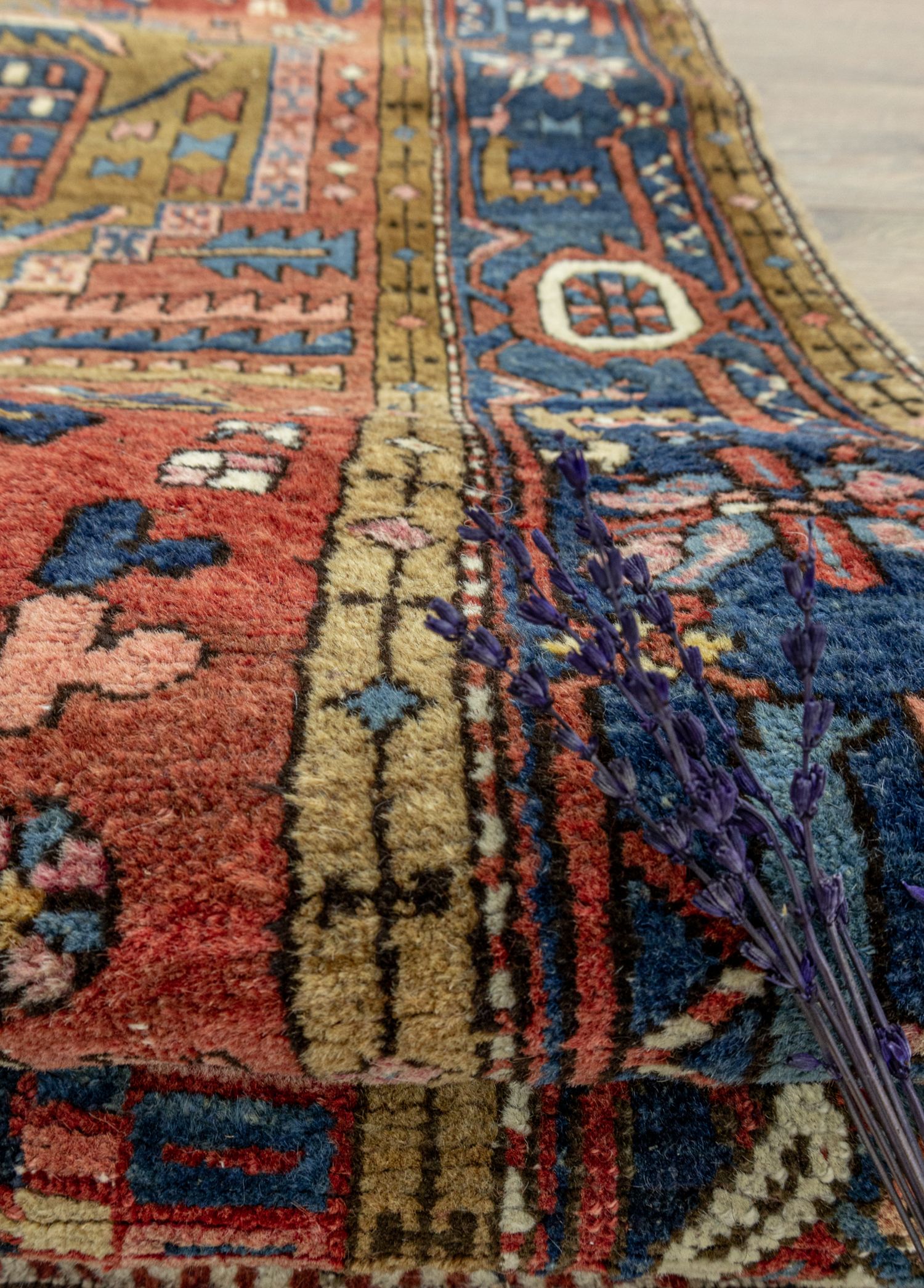 Cilo Etnik Desenli El Dokuma İran Yolluk 105x405 cm