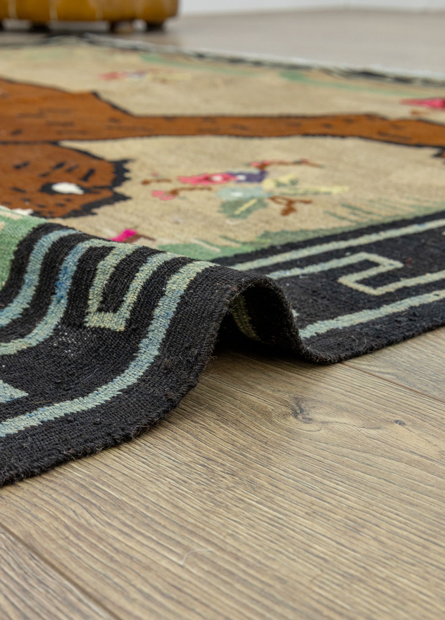 Terra Aslan Desenli El Dokuma Kilim 177x263 cm