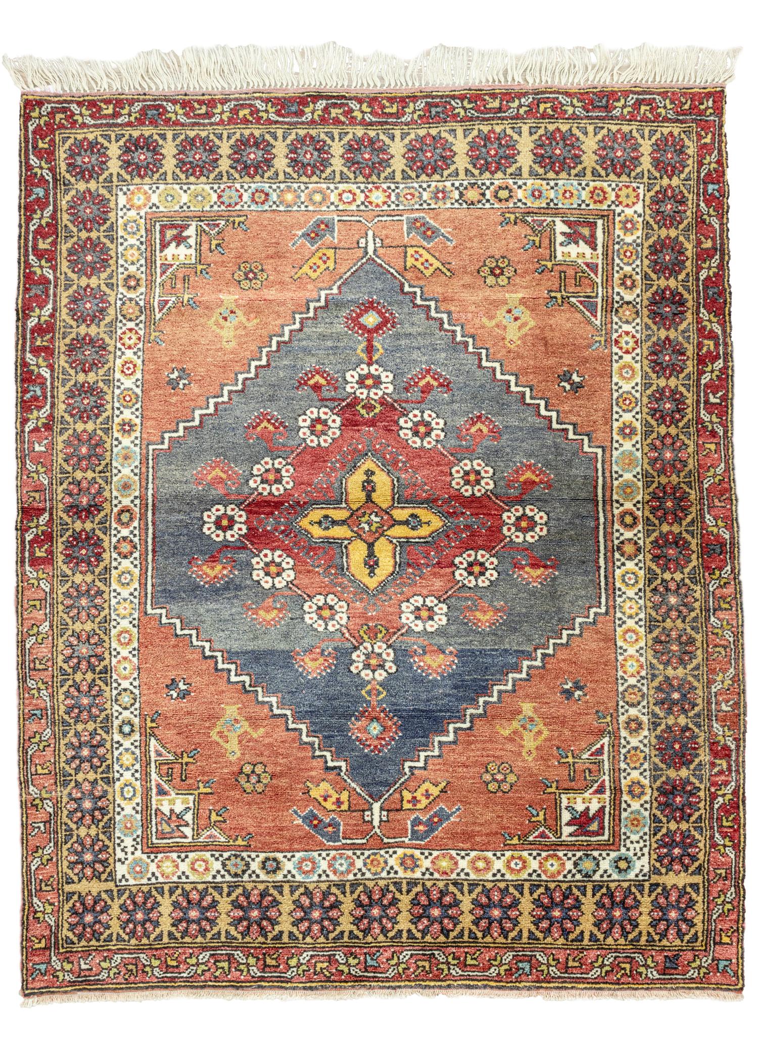 Sadaf Handwoven Wool Dazkırı Rug 153x189 cm