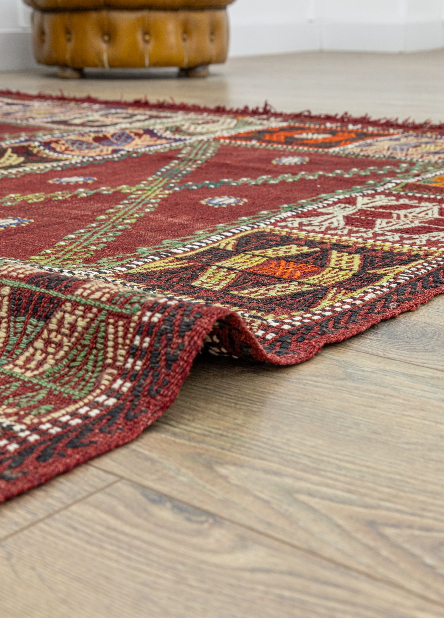 Klark Bordo El Dokuma Kilim 144x196 cm